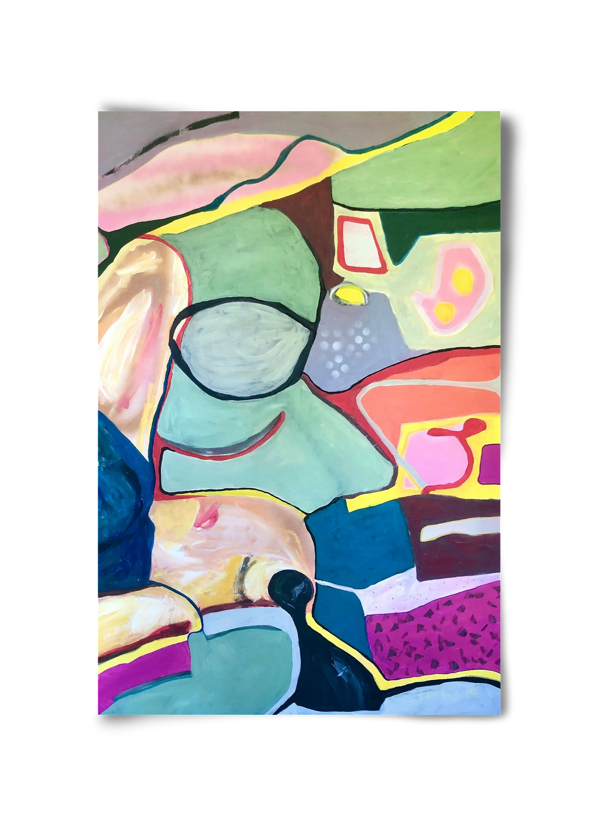 Melting my car seat, 30x45 cm, Keret nélkül