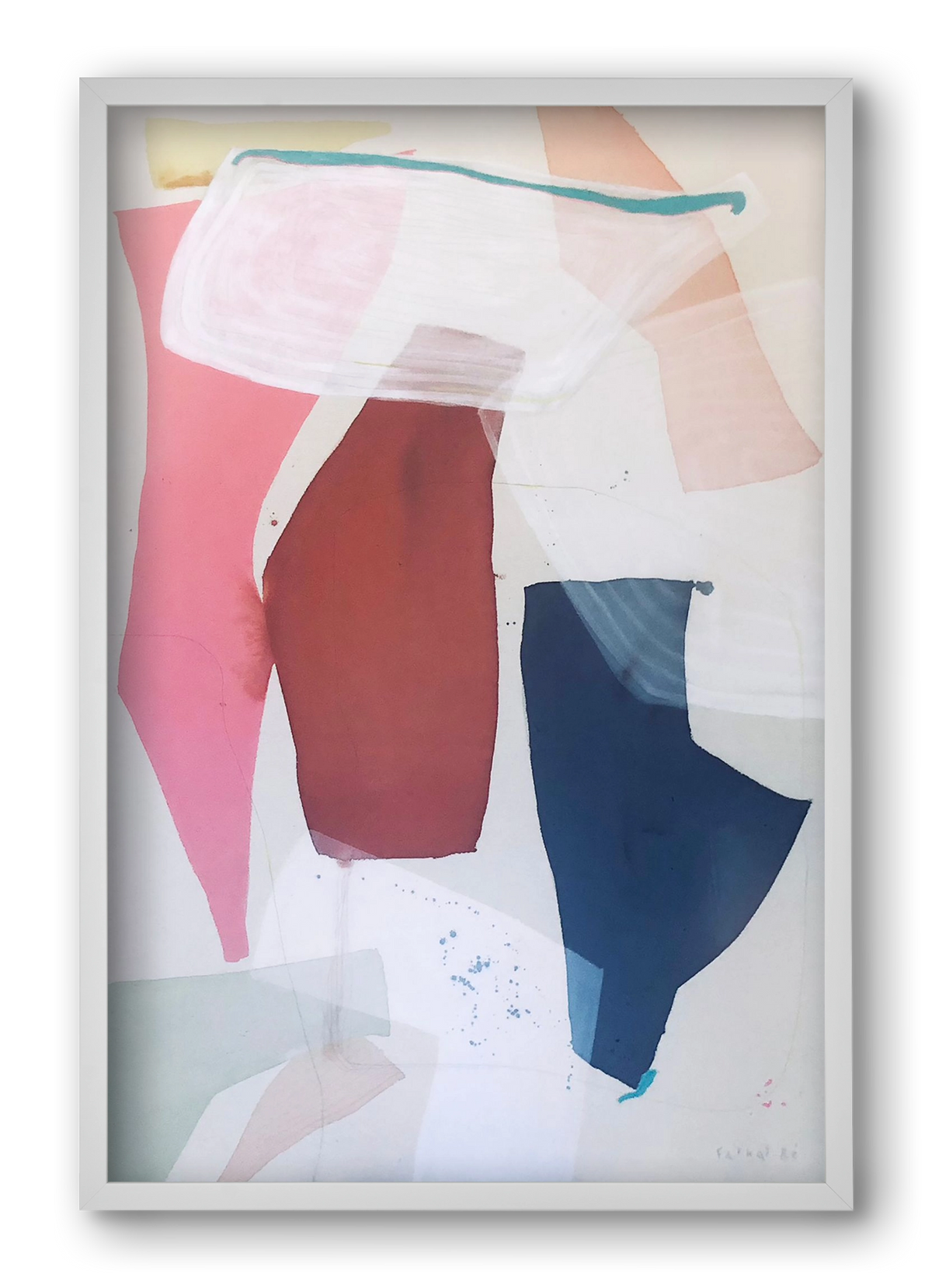 Salt idol, 40x60 cm (40x60 cm), Fehér keret