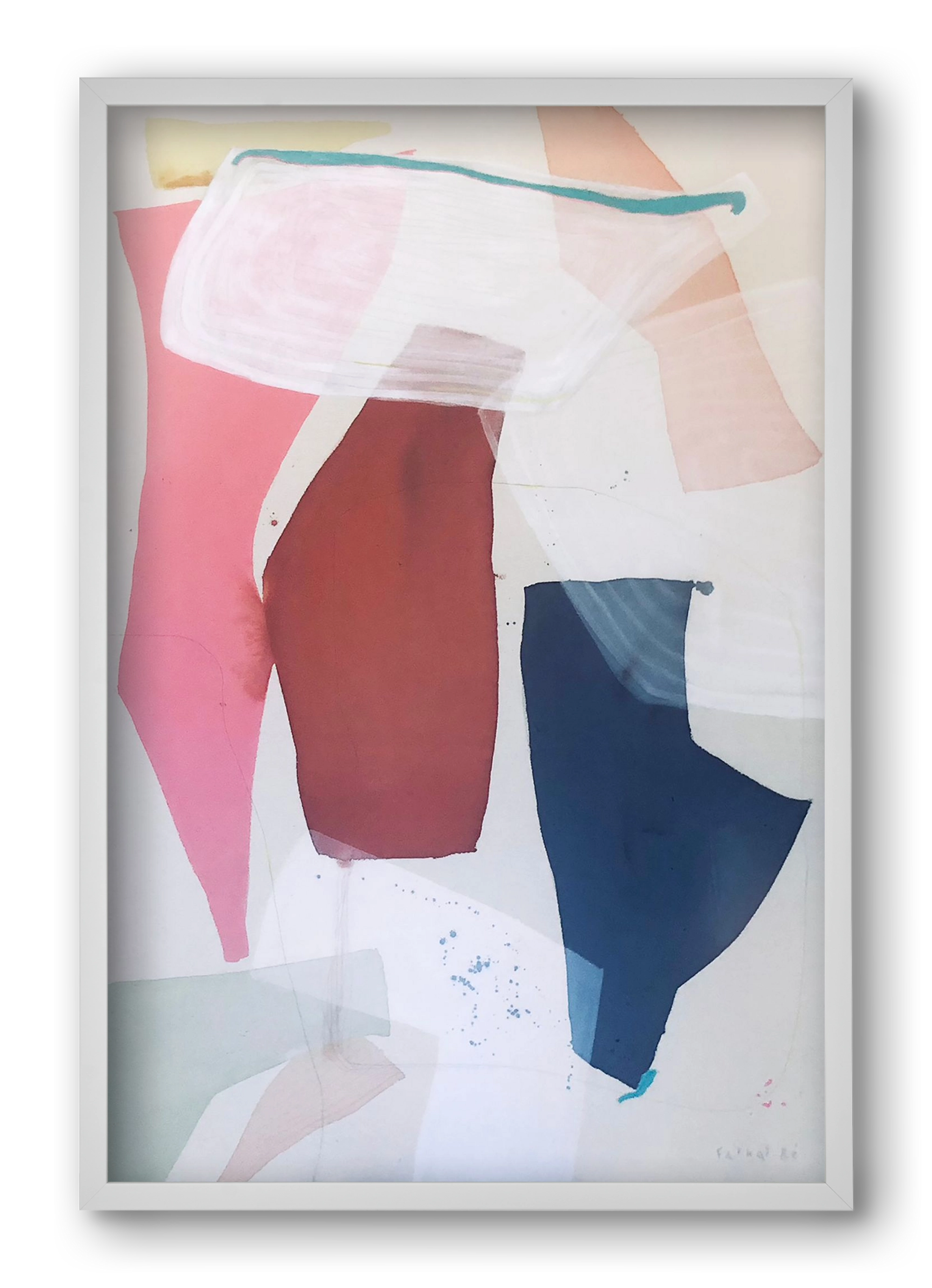 Salt idol, 40x60 cm (40x60 cm), Fehér keret