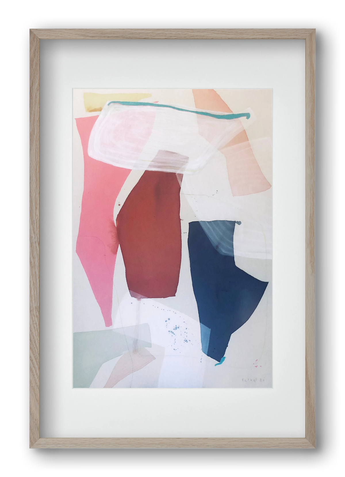 Salt idol, 40x60 cm (30x45 cm), Tölgy keret, paszpartuval