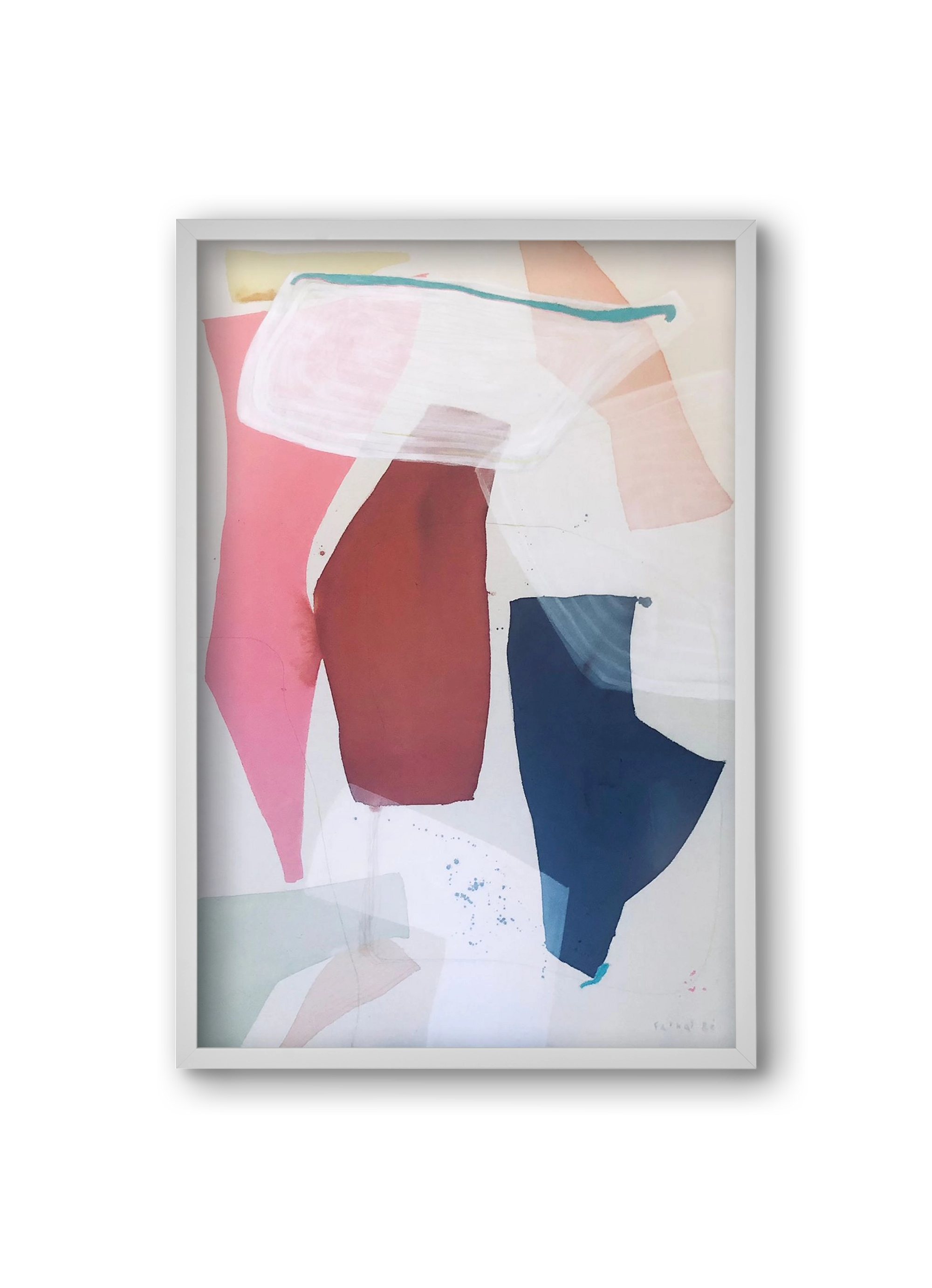 Salt idol, 20x30 cm (20x30 cm), Fehér keret