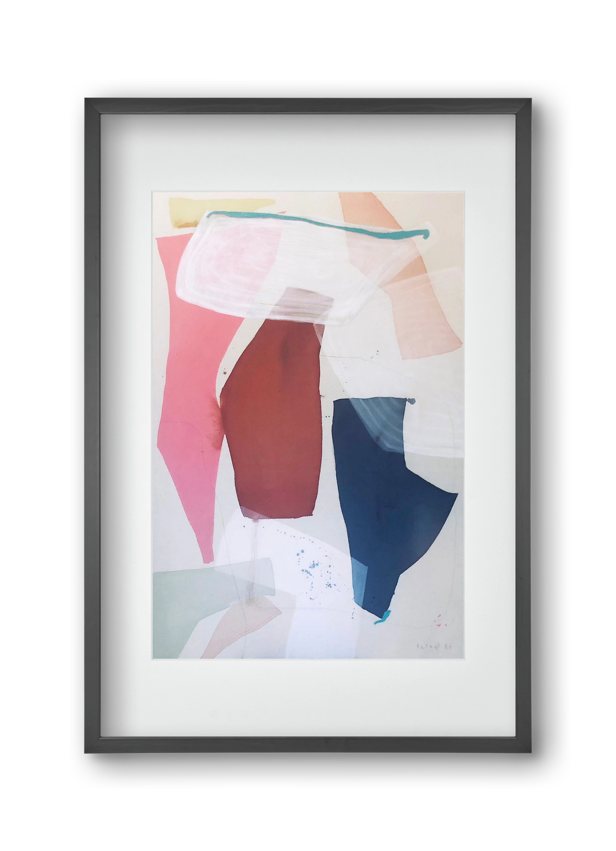 Salt idol, 30x45 cm (20x30 cm), Fekete keret, paszpartuval