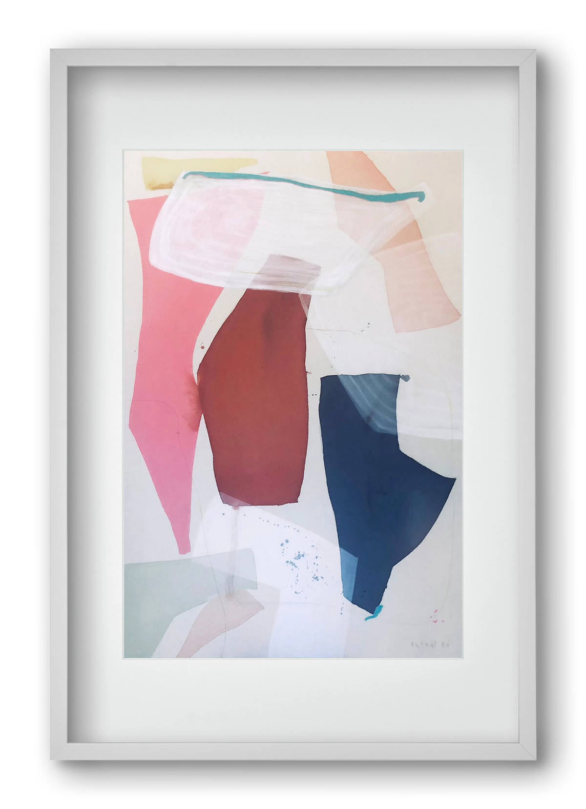 Salt idol, 40x60 cm (30x45 cm), Fehér keret, paszpartuval