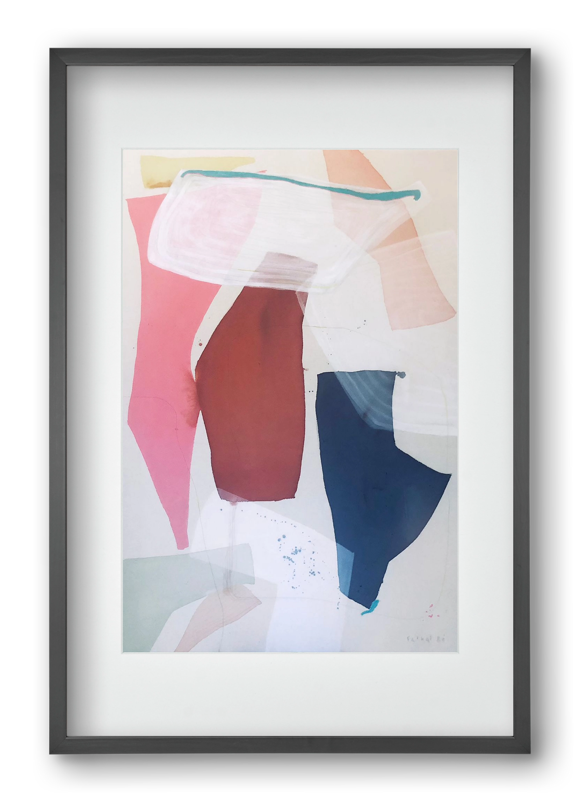 Salt idol, 40x60 cm (30x45 cm), Fekete keret, paszpartuval