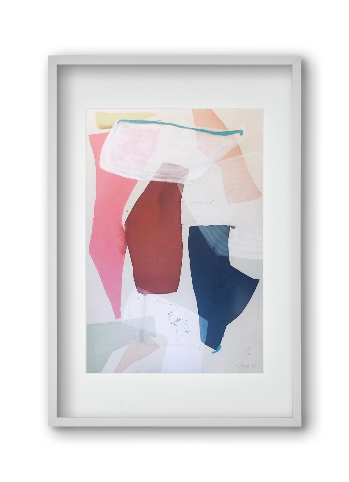 Salt idol, 30x45 cm (20x30 cm), Fehér keret, paszpartuval