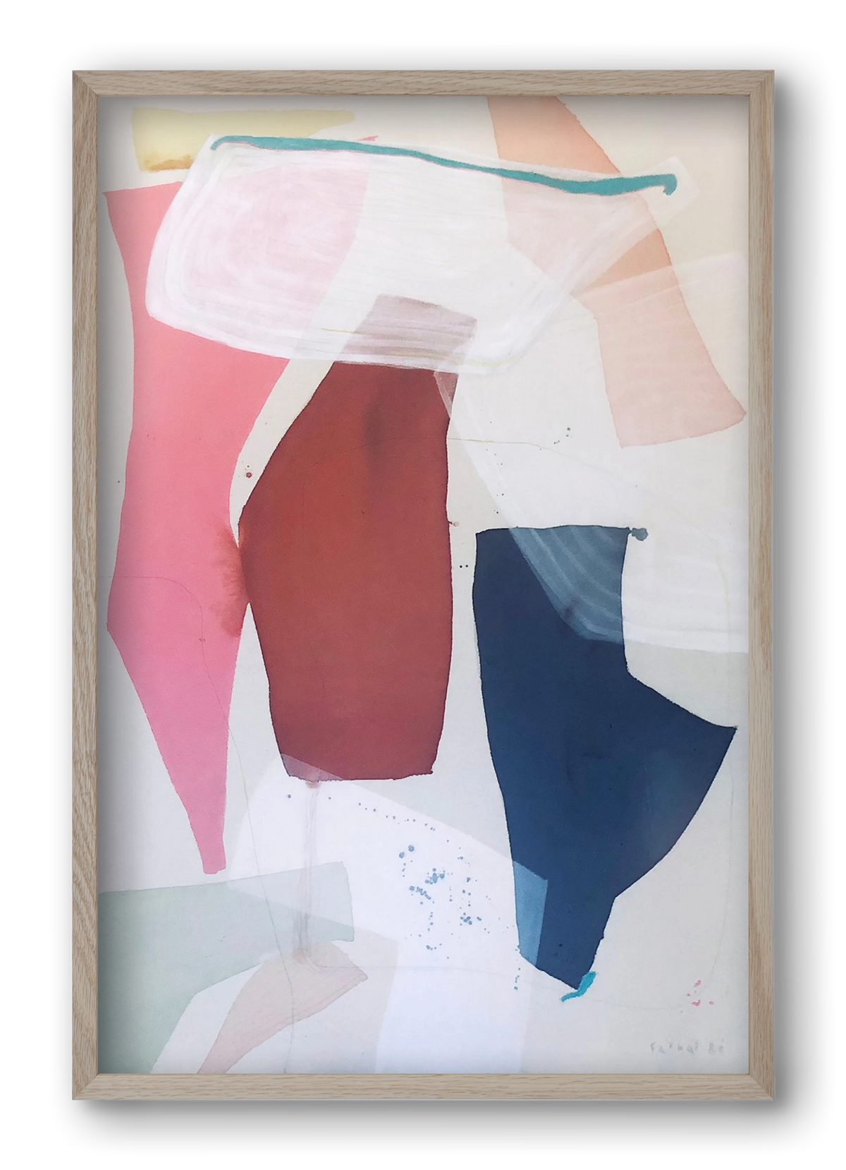 Salt idol, 40x60 cm (40x60 cm), Tölgy keret