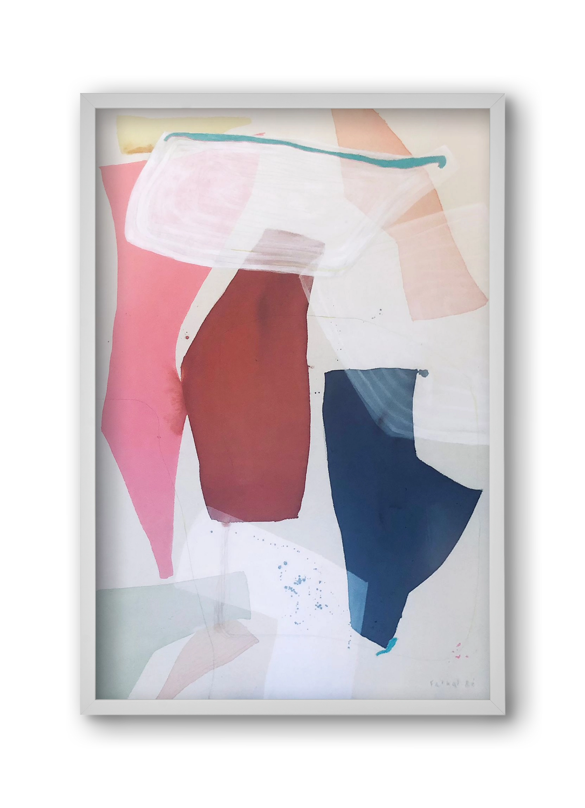 Salt idol, 30x45 cm (30x45 cm), Fehér keret