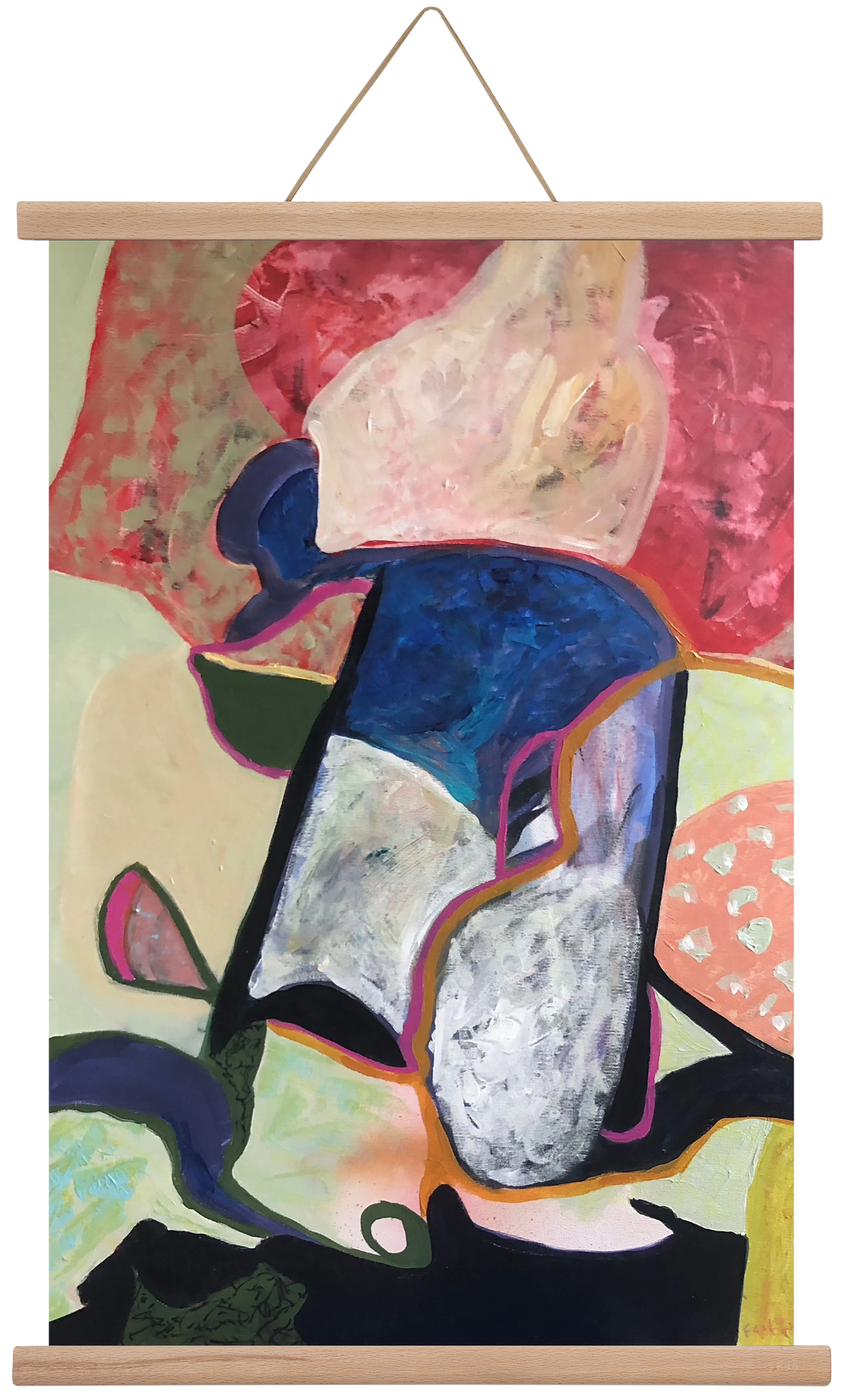 Eardrops, 40x60 cm (40x60 cm), Tölgy akasztó