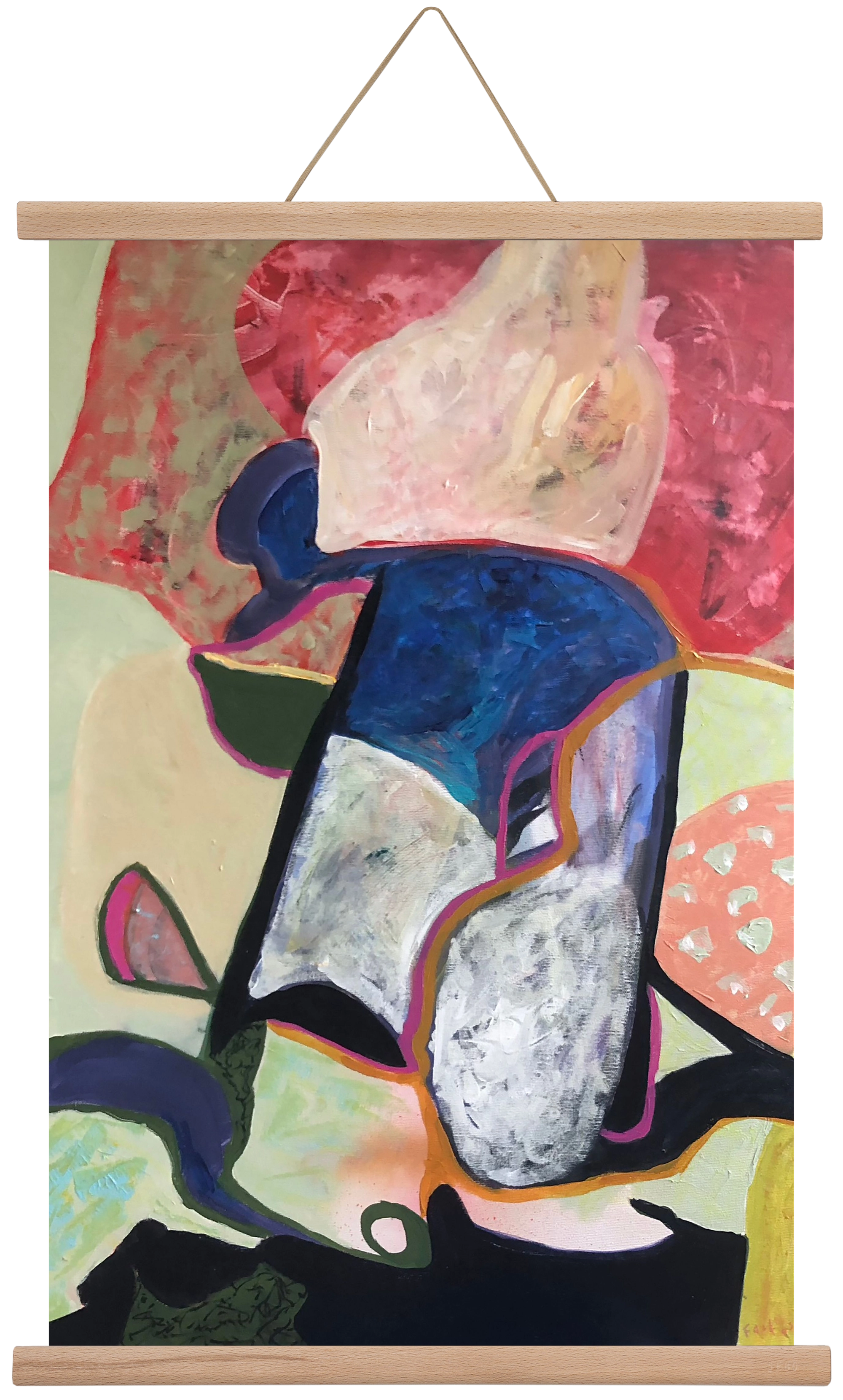 Eardrops, 40x60 cm (40x60 cm), Tölgy akasztó