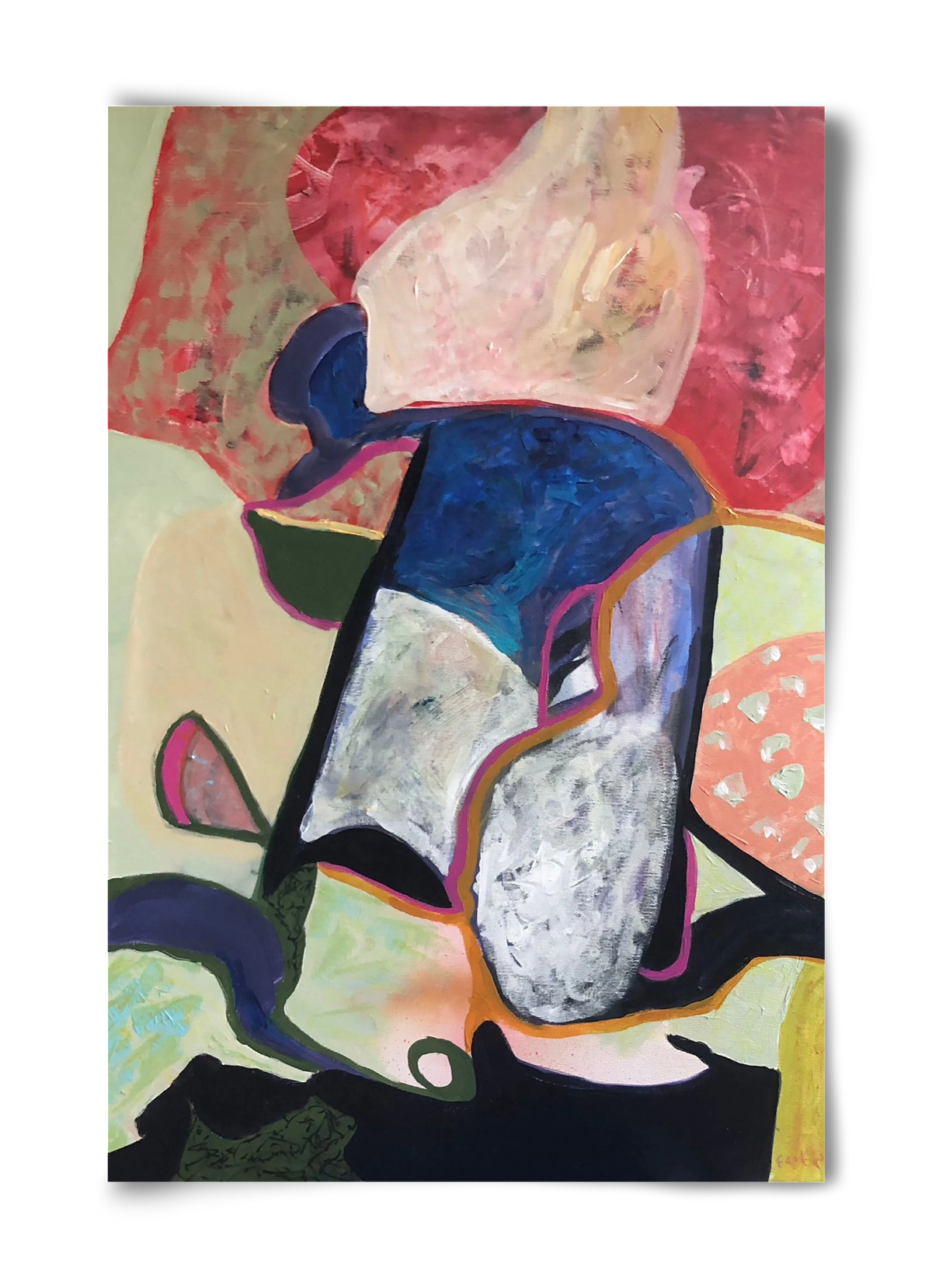 Eardrops, 40x60 cm, Keret nélkül