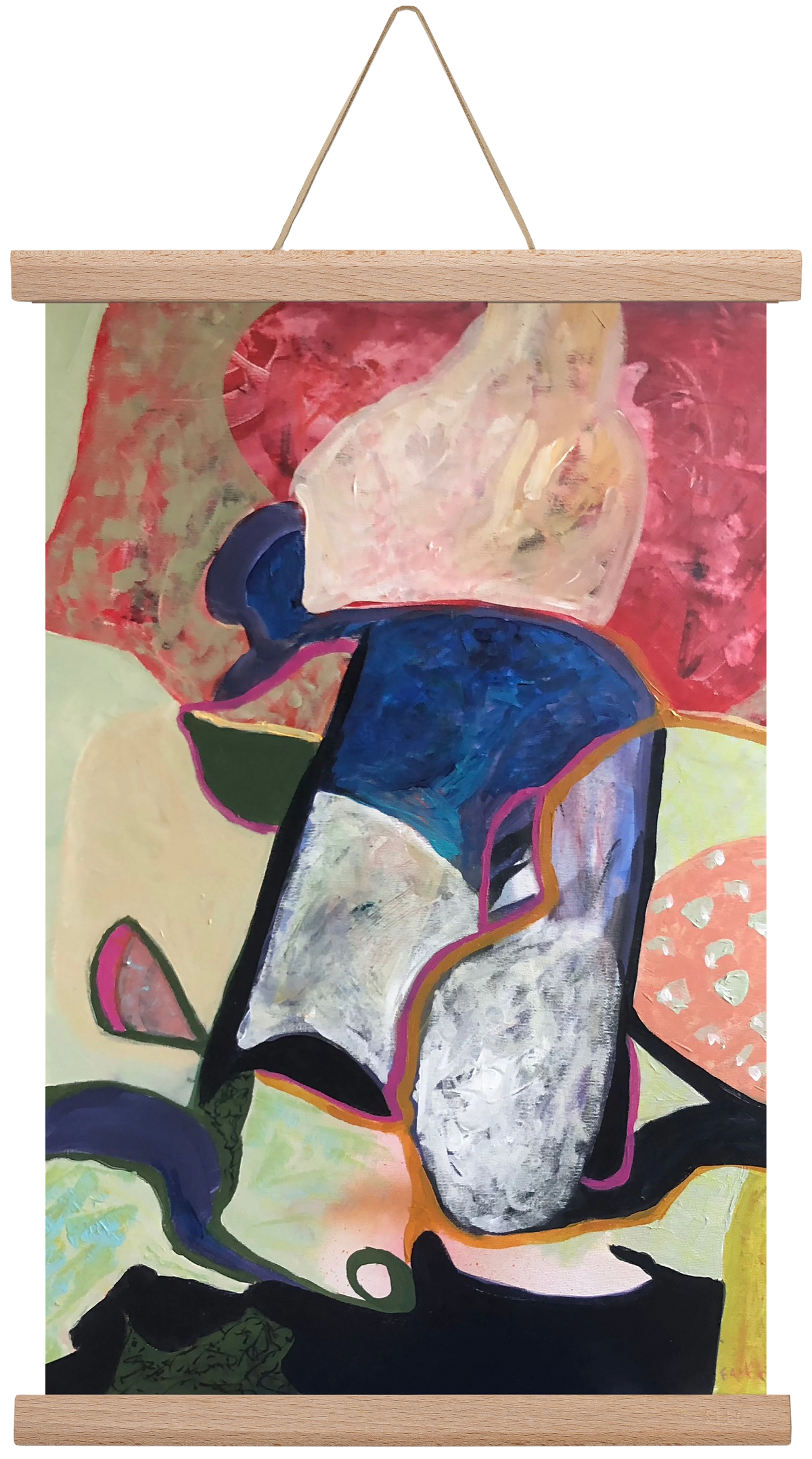 Eardrops, 30x45 cm (30x45 cm), Tölgy akasztó