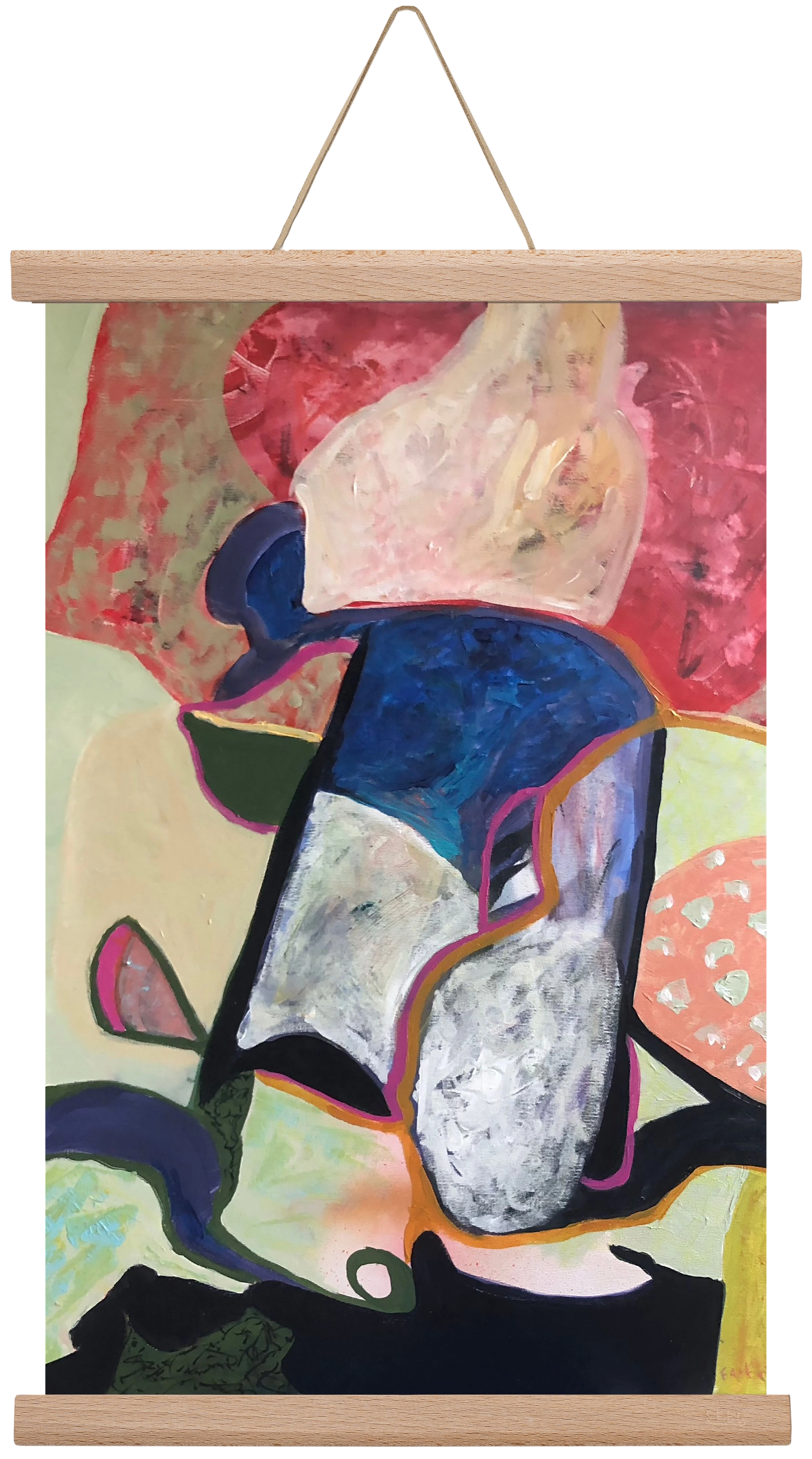 Eardrops, 30x45 cm (30x45 cm), Tölgy akasztó