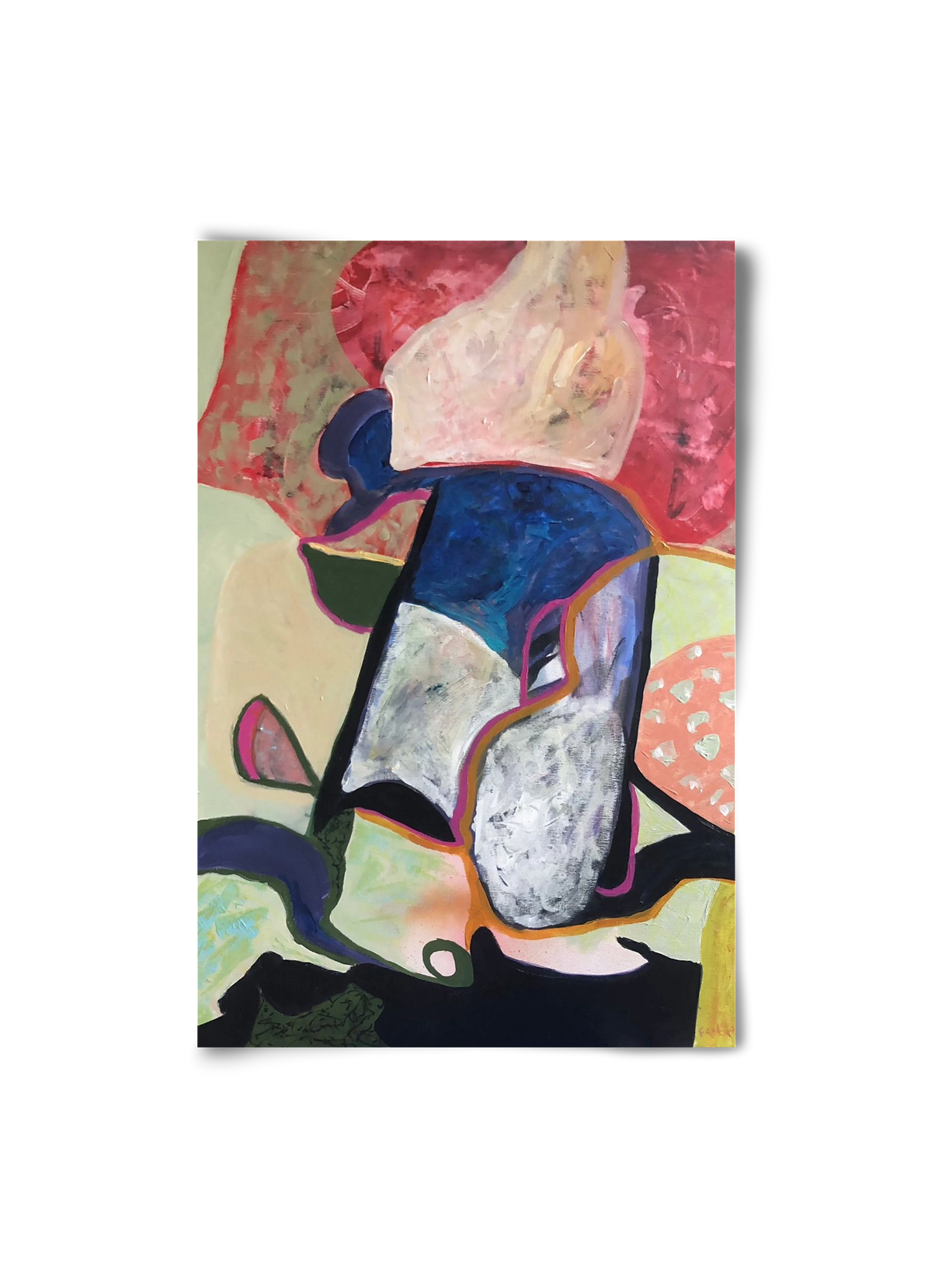 Eardrops, 20x30 cm, Keret nélkül