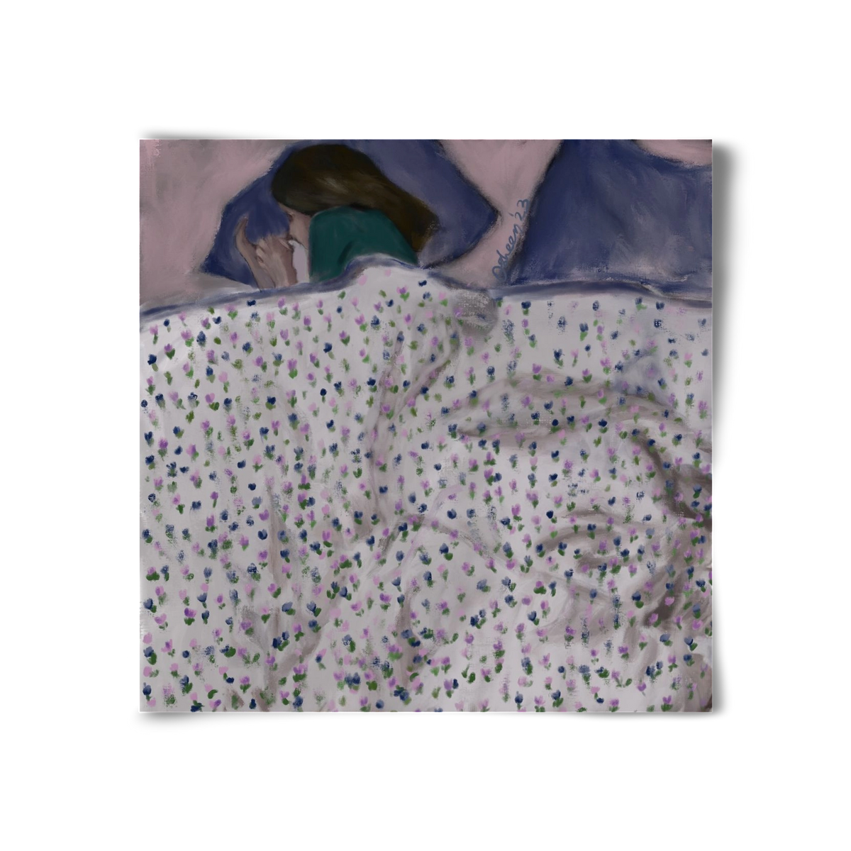 COZY IN MY BED, 30x30 cm, Keret nélkül