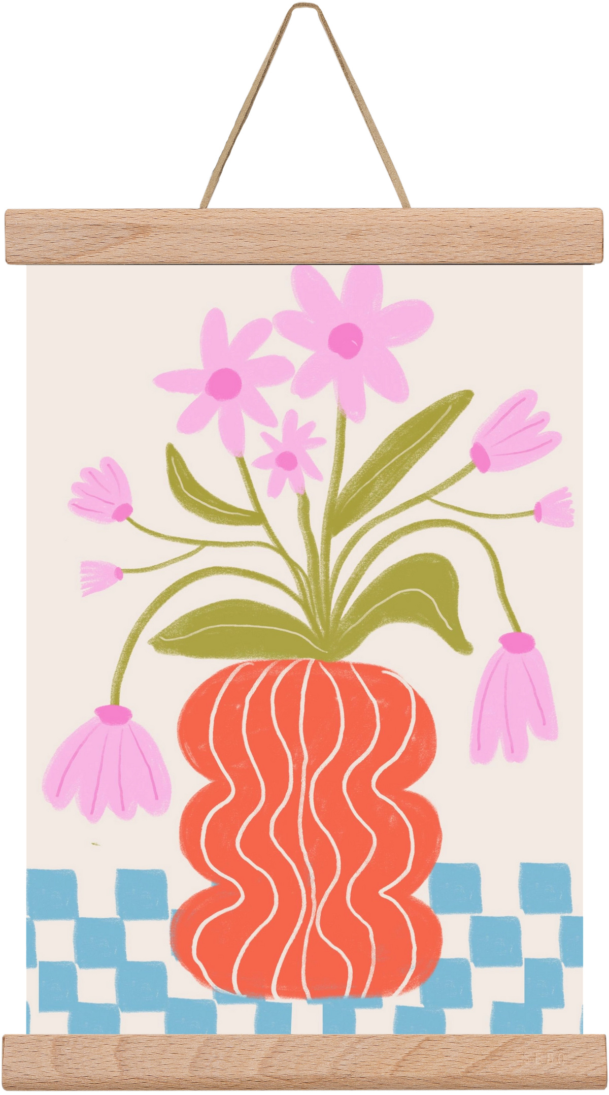 Calm, 20x30 cm (20x30 cm), Tölgy akasztó