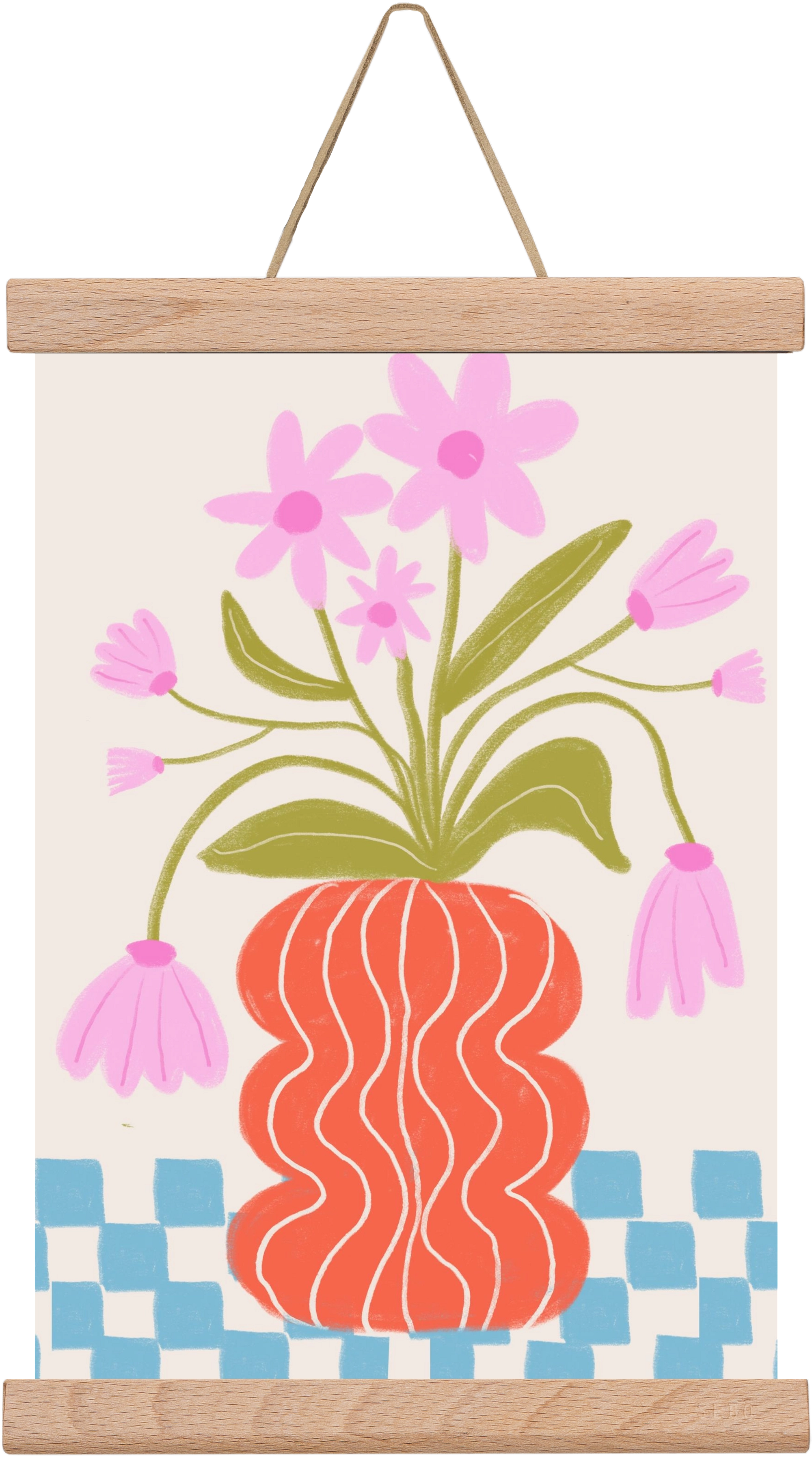 Calm, 20x30 cm (20x30 cm), Tölgy akasztó