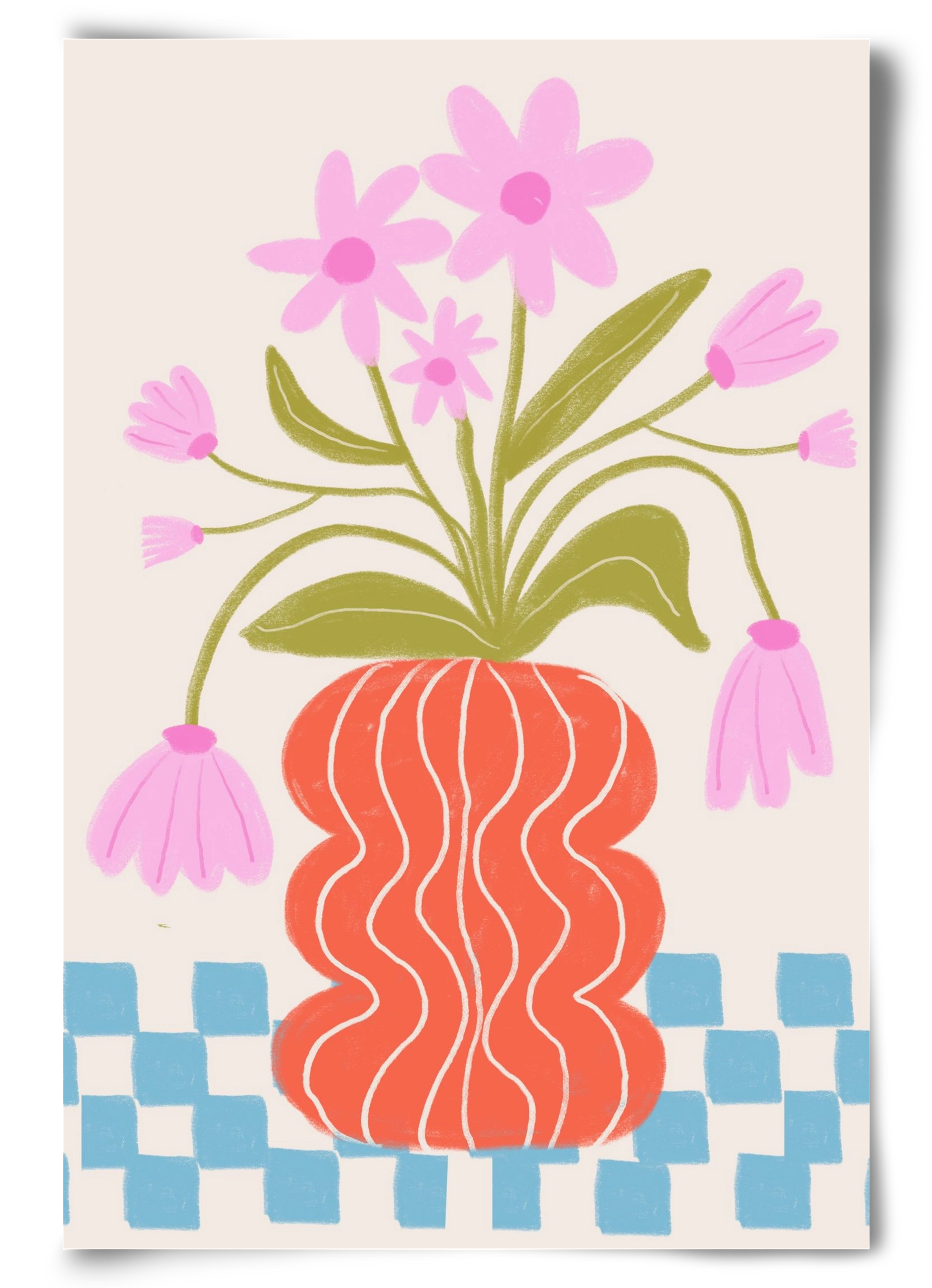 Calm, 60x90 cm, Keret nélkül