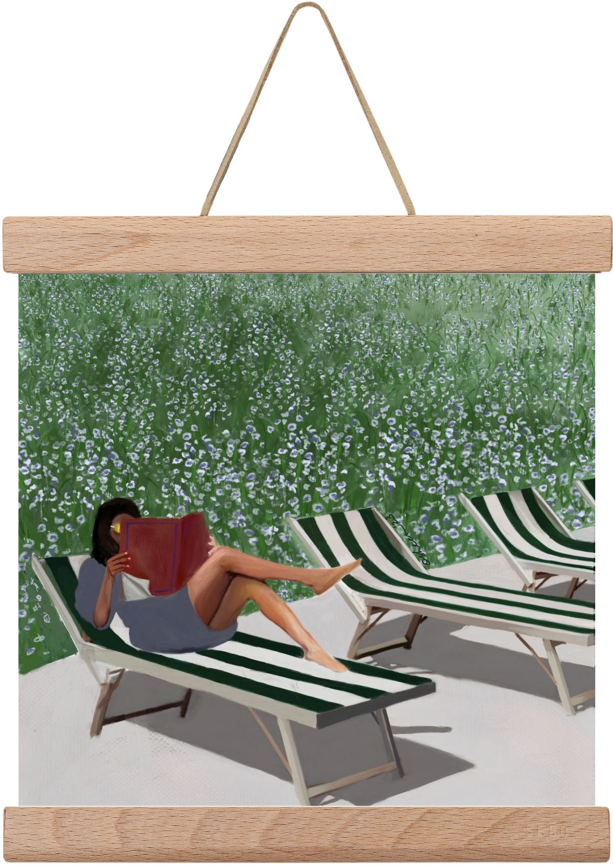 sunkissed, 20x20 cm (20x20 cm), Tölgy akasztó