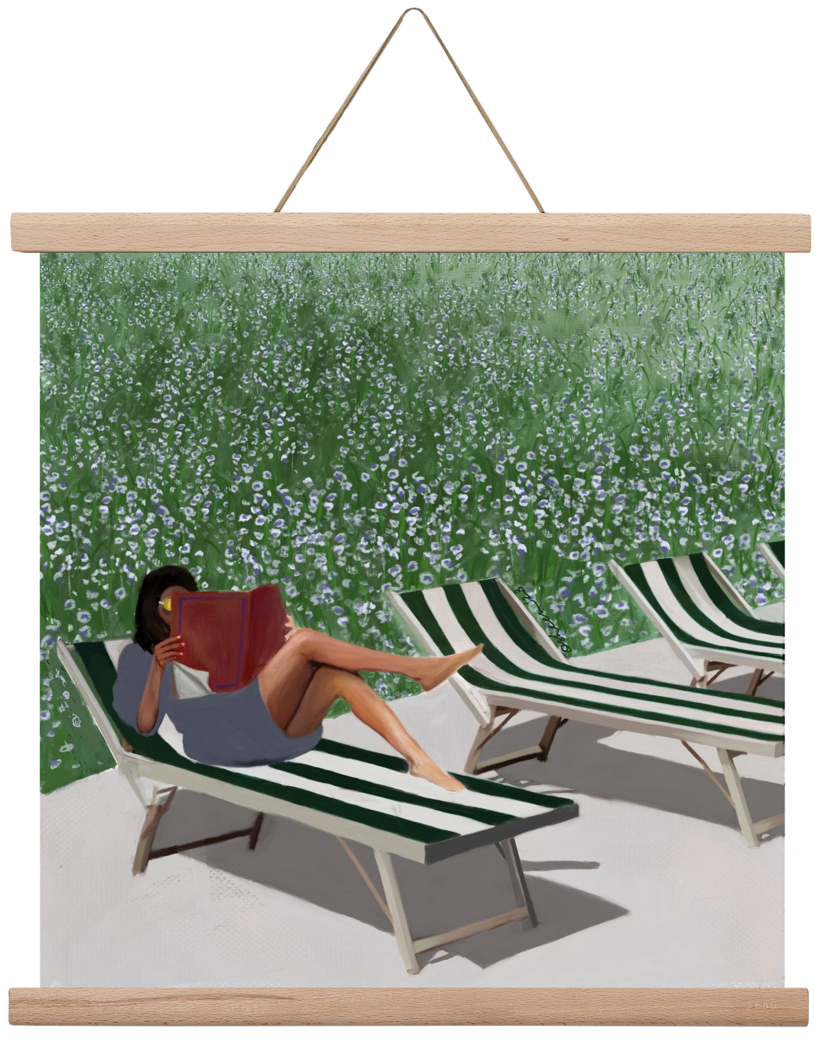 sunkissed, 40x40 cm (40x40 cm), Tölgy akasztó