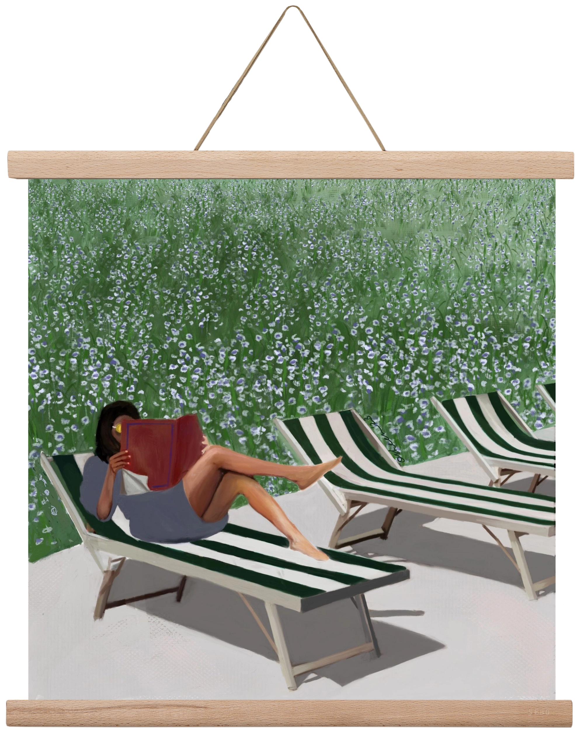 sunkissed, 40x40 cm (40x40 cm), Tölgy akasztó