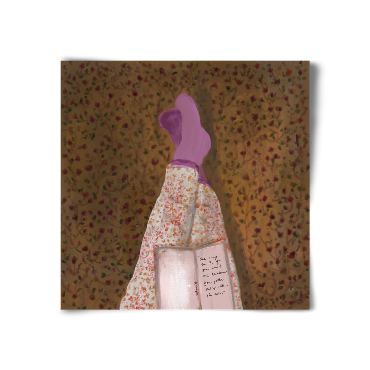 WHISPERS OF THE PAST, 30x30 cm, Keret nélkül