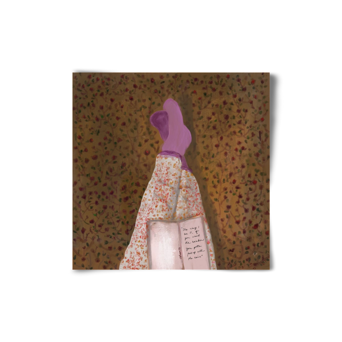 WHISPERS OF THE PAST, 20x20 cm, Keret nélkül