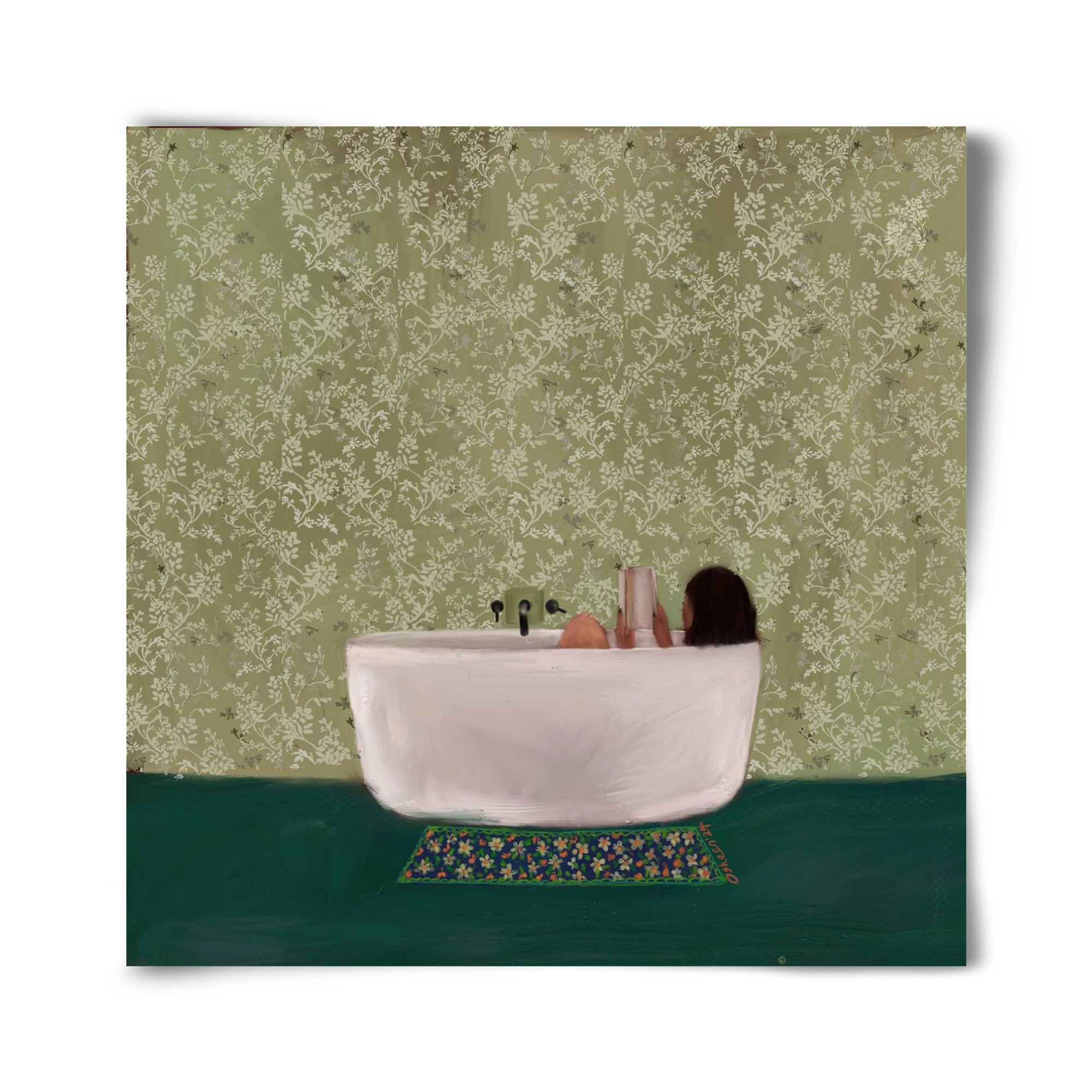 DEEP SOAK, 40x40 cm, Keret nélkül