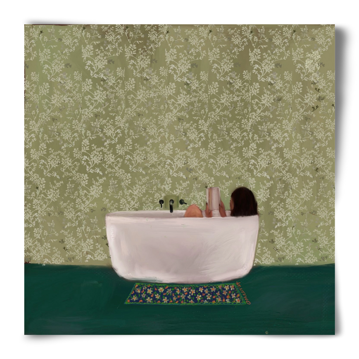 DEEP SOAK, 50x50 cm, Keret nélkül