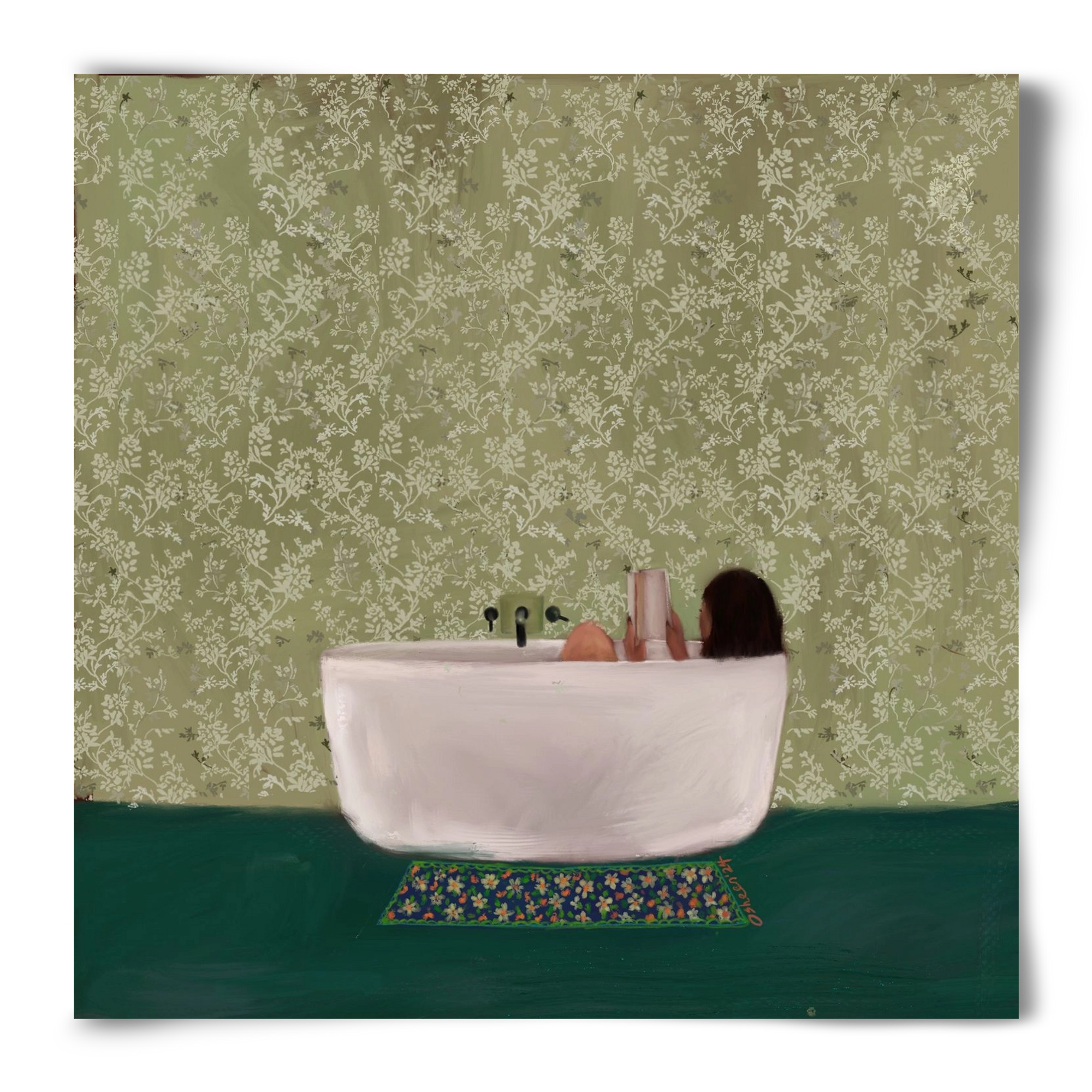 DEEP SOAK, 50x50 cm, Keret nélkül