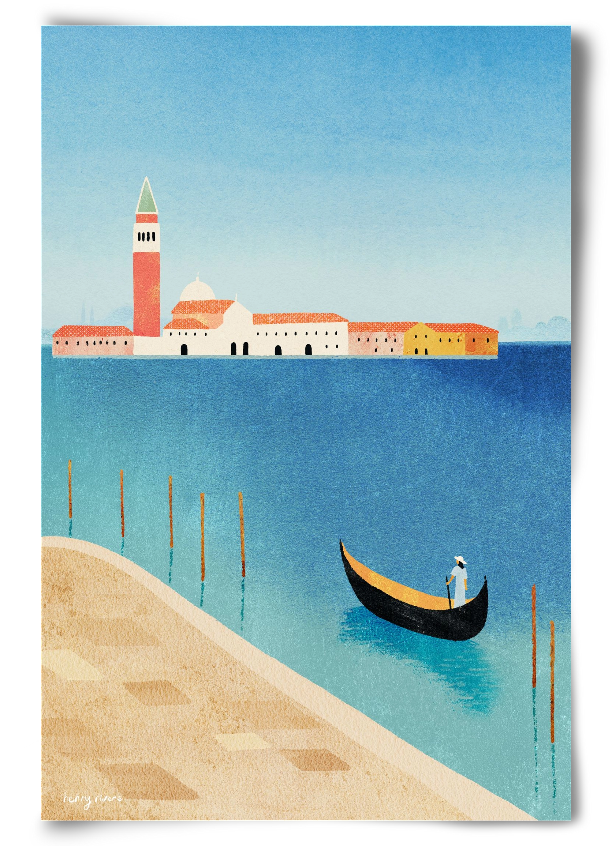 Alone in Venice, 60x90 cm, Keret nélkül