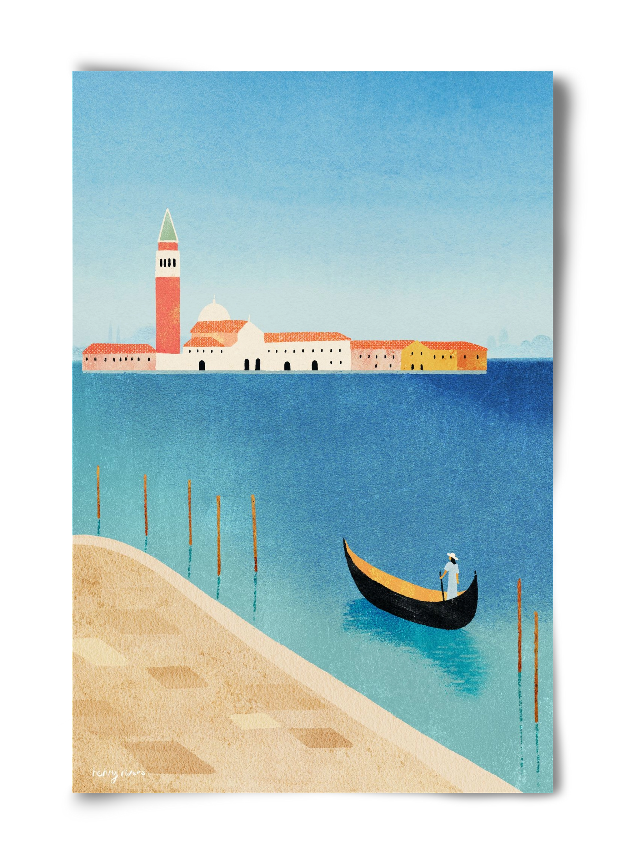 Alone in Venice, 40x60 cm, Keret nélkül