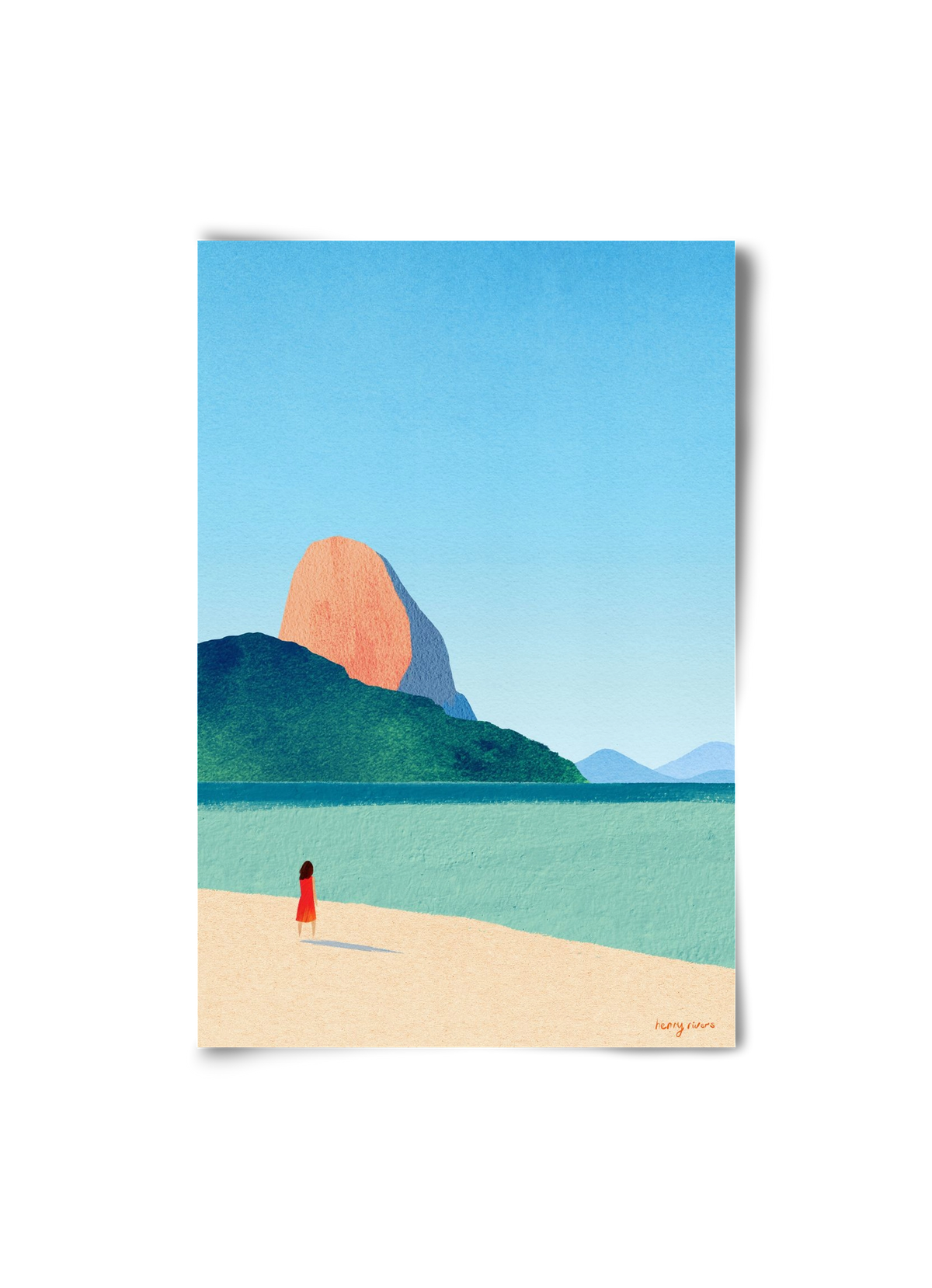 Dreaming of summer, 20x30 cm, Keret nélkül