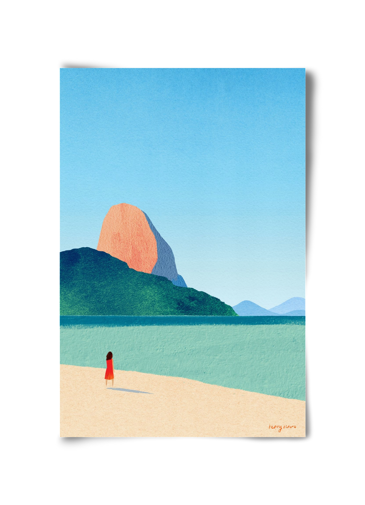 Dreaming of summer, 30x45 cm, Keret nélkül
