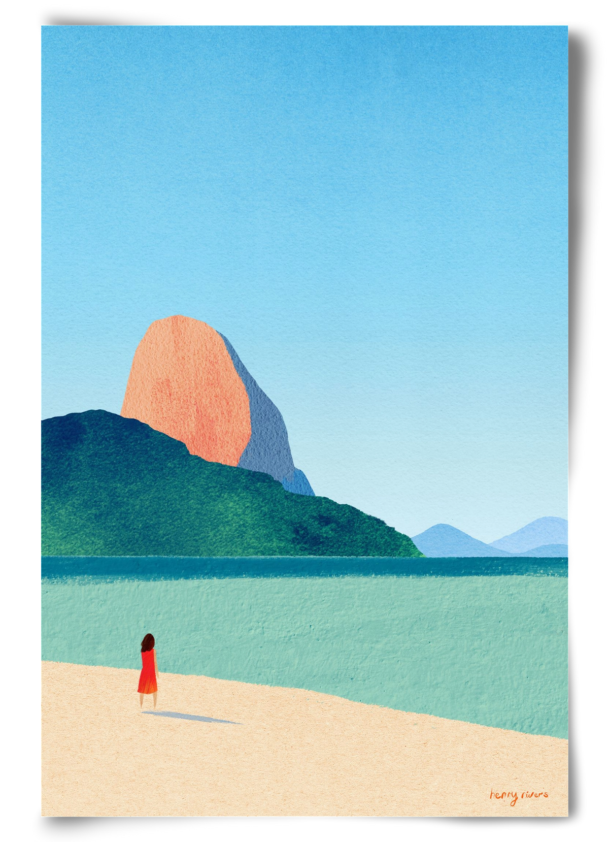 Dreaming of summer, 60x90 cm, Keret nélkül