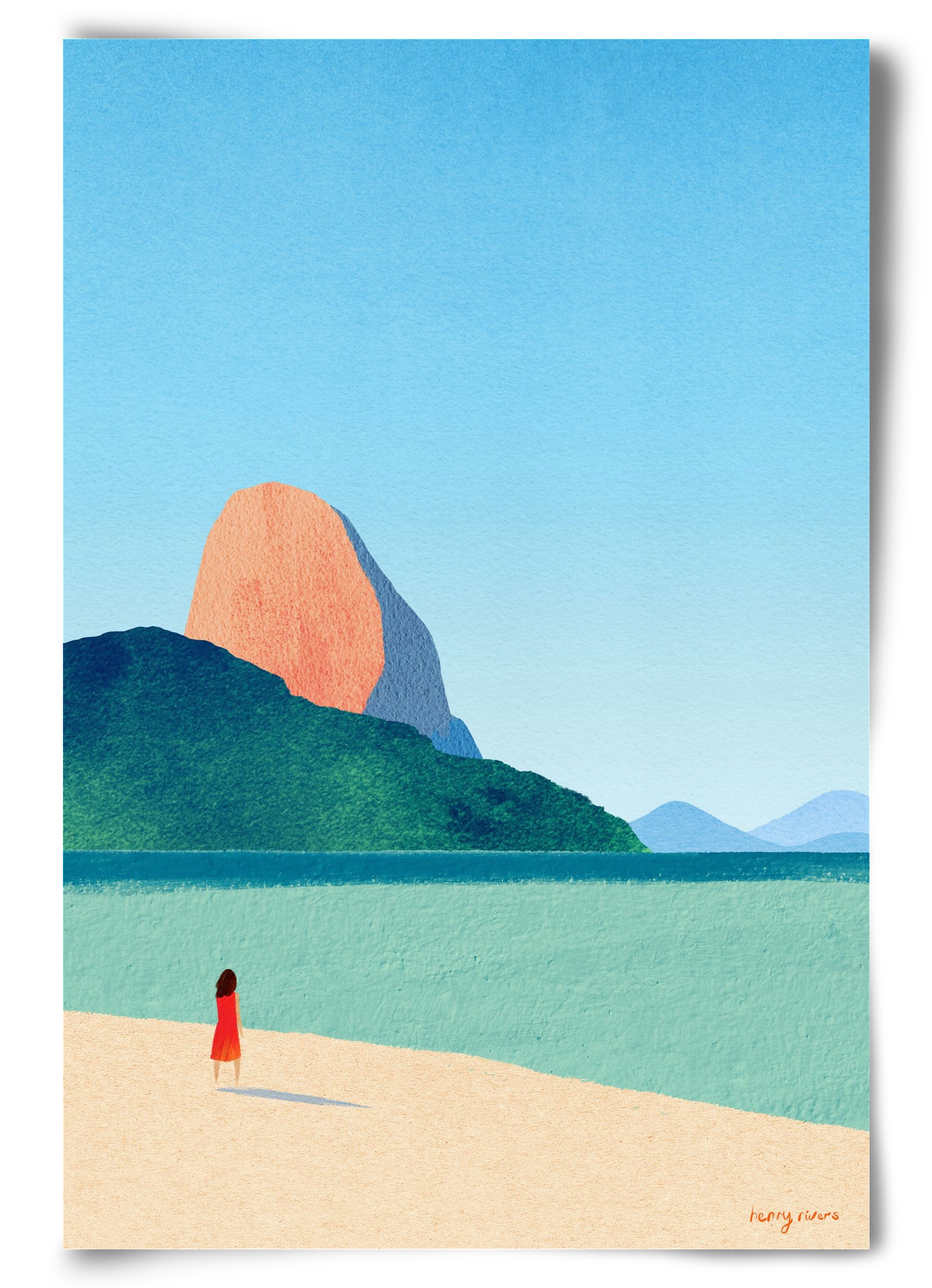 Dreaming of summer, 60x90 cm, Keret nélkül