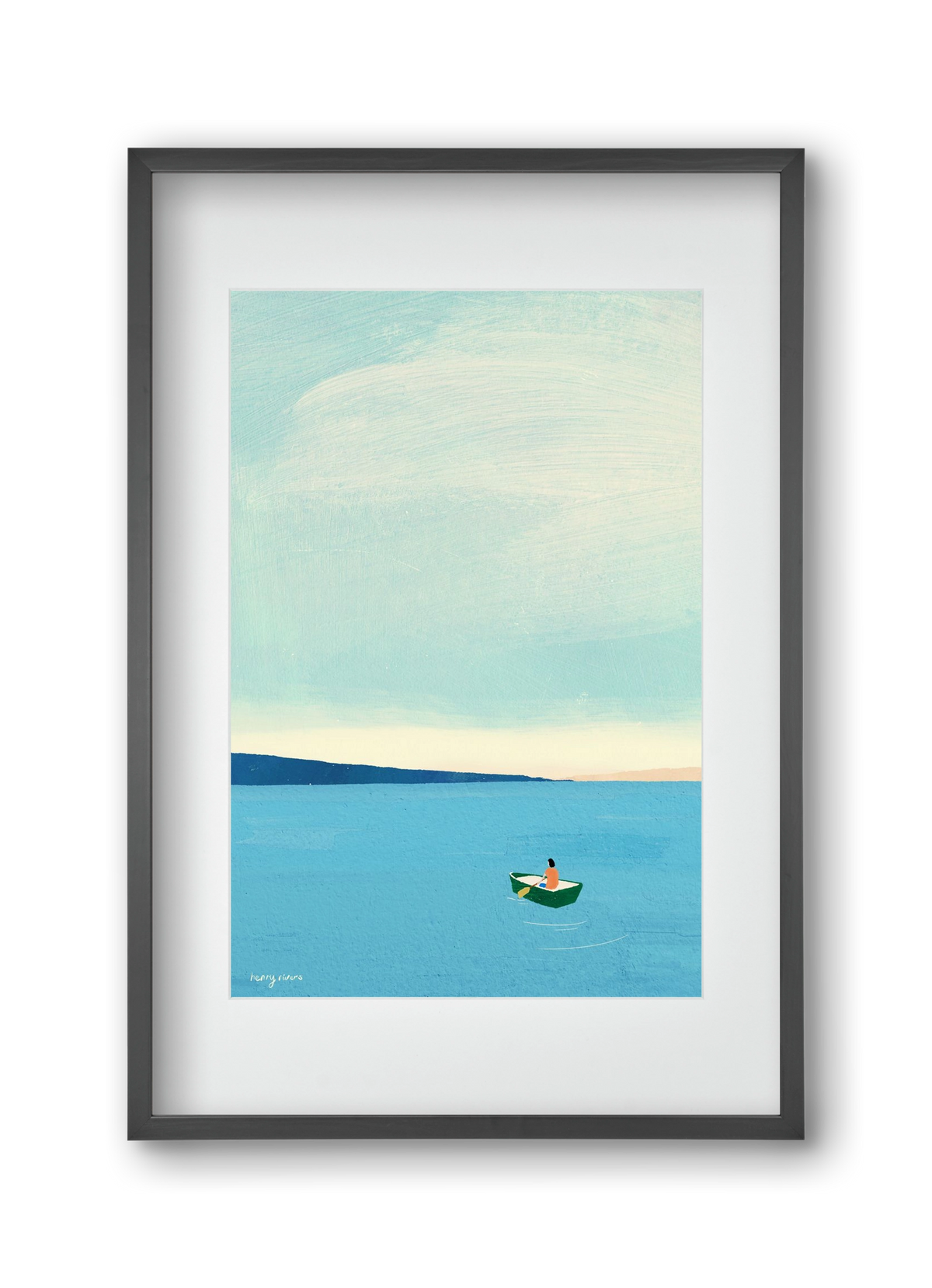 Drifting, 30x45 cm (20x30 cm), Fekete keret, paszpartuval