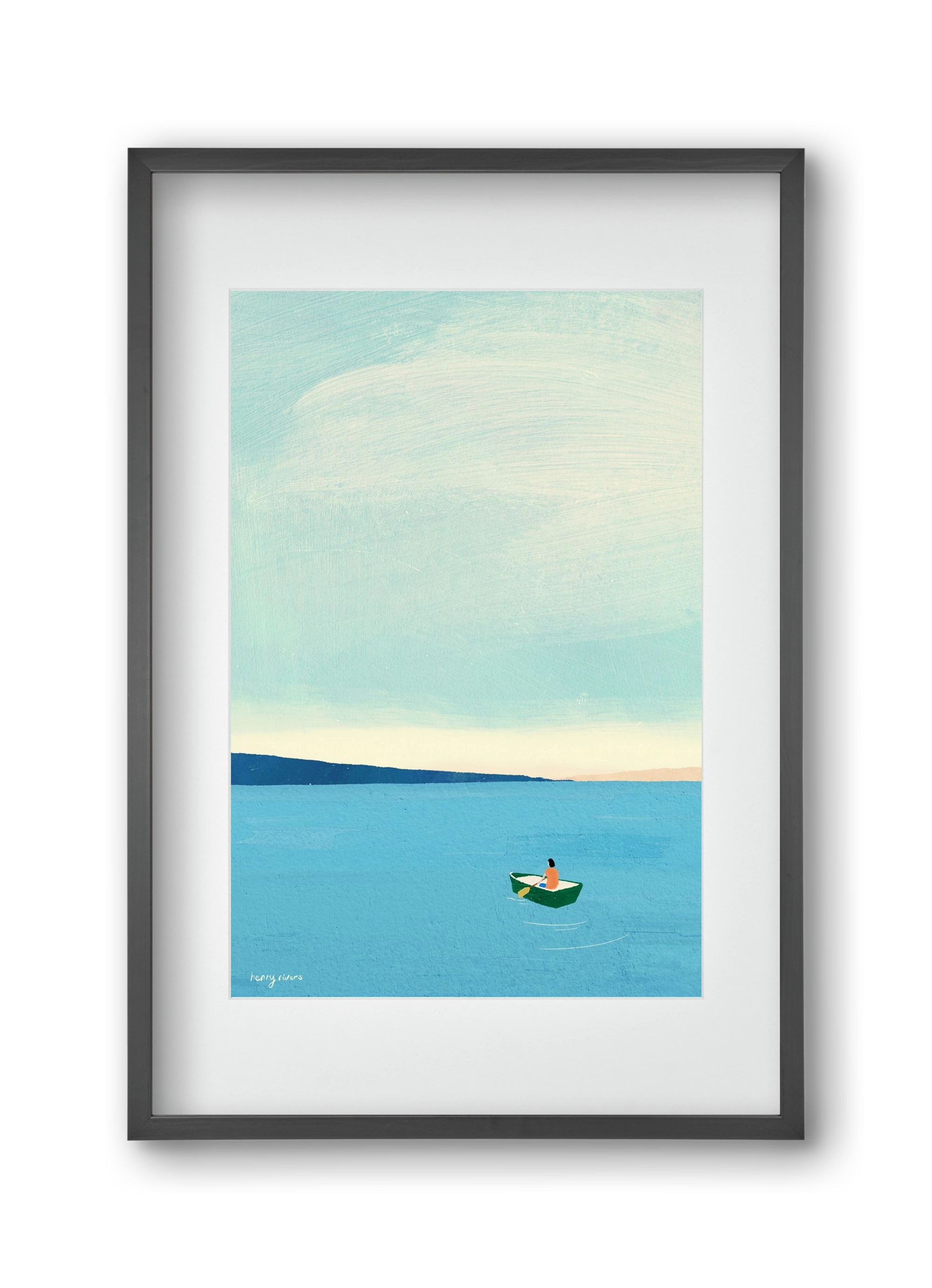 Drifting, 30x45 cm (20x30 cm), Fekete keret, paszpartuval