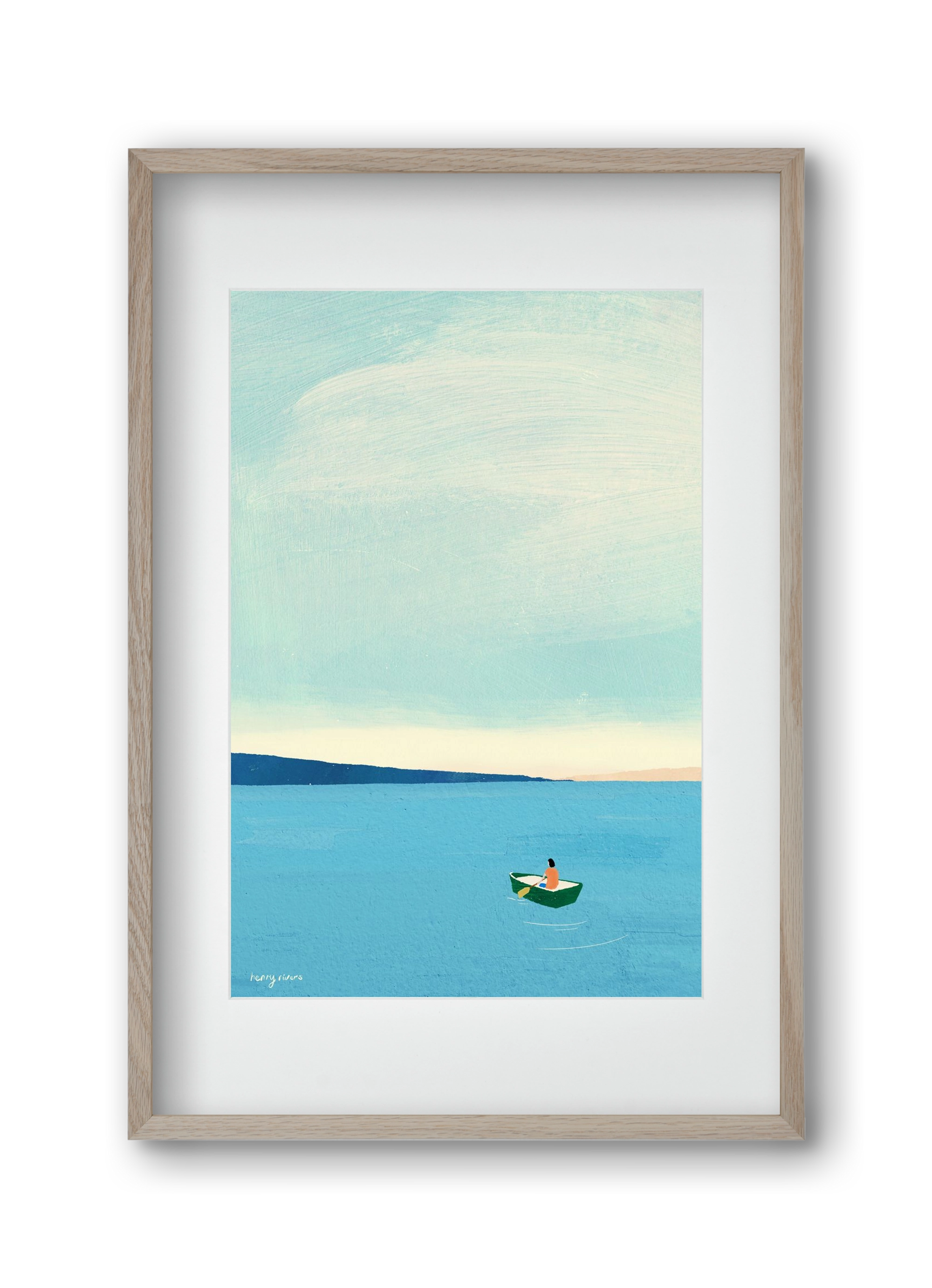 Drifting, 30x45 cm (20x30 cm), Tölgy keret, paszpartuval