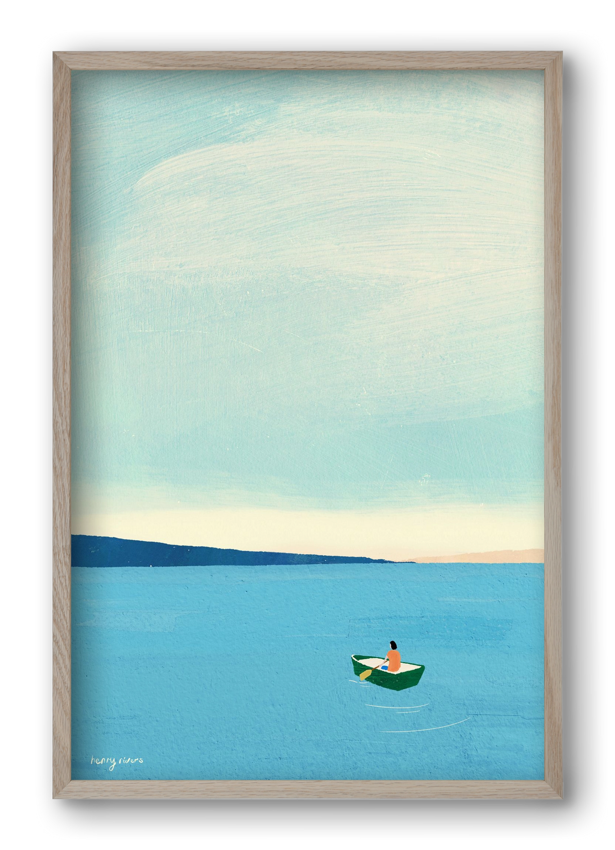 Drifting, 40x60 cm (40x60 cm), Tölgy keret