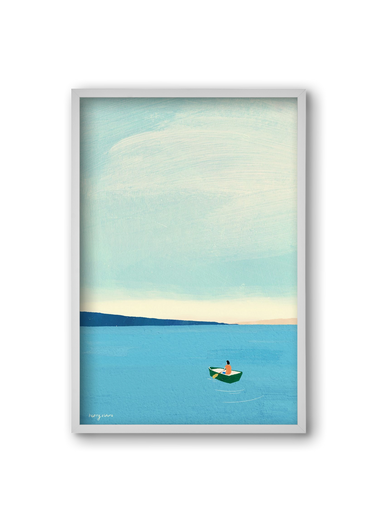 Drifting, 20x30 cm (20x30 cm), Fehér keret