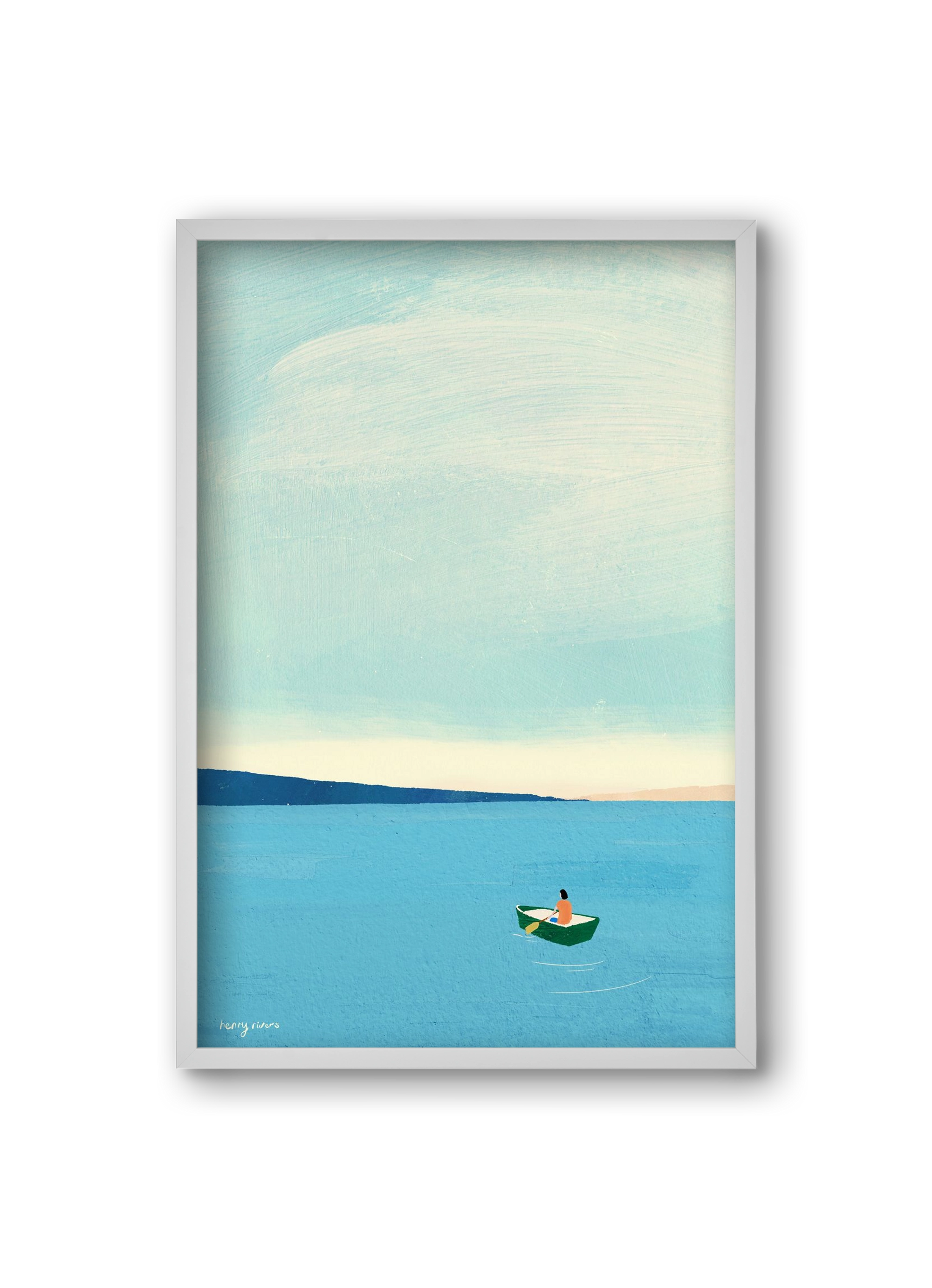 Drifting, 20x30 cm (20x30 cm), Fehér keret