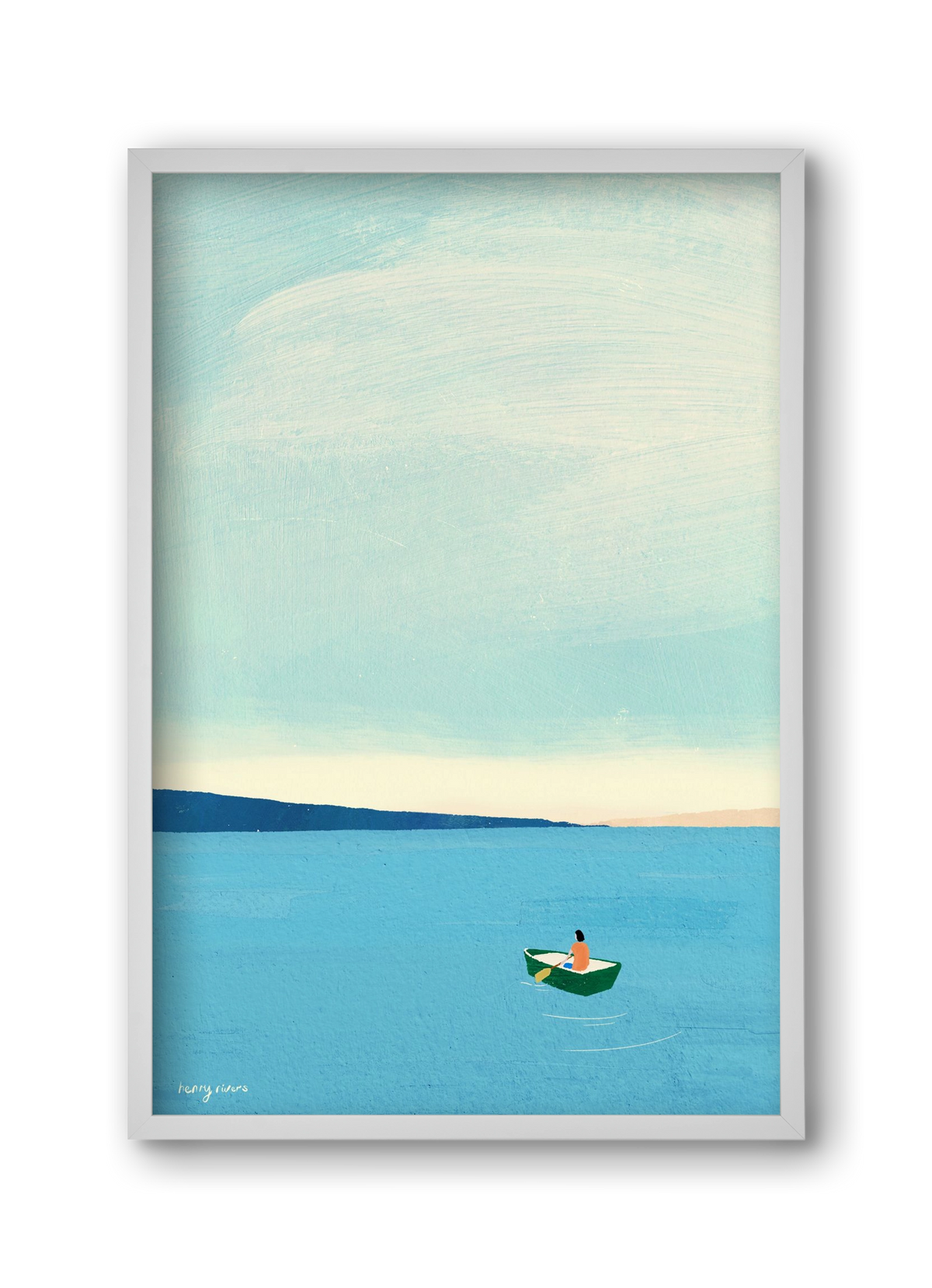 Drifting, 30x45 cm (30x45 cm), Fehér keret