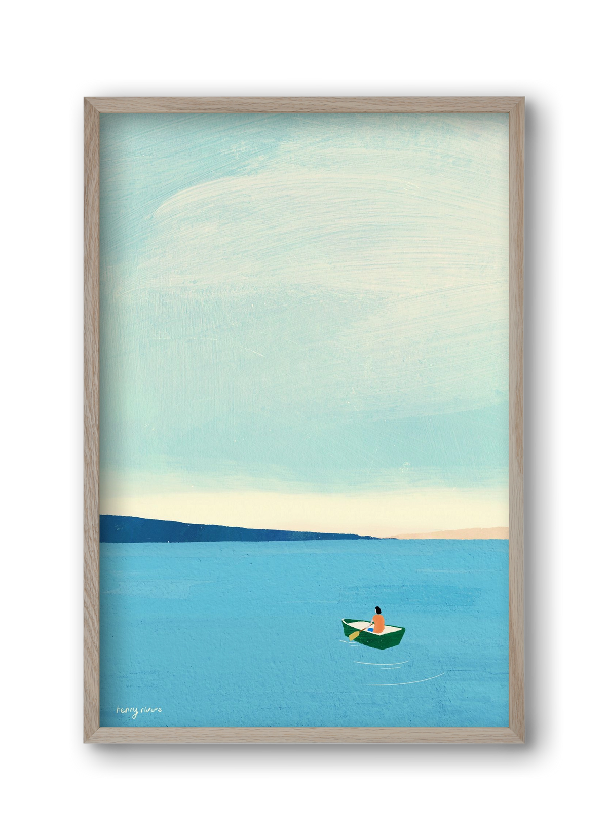 Drifting, 30x45 cm (30x45 cm), Tölgy keret