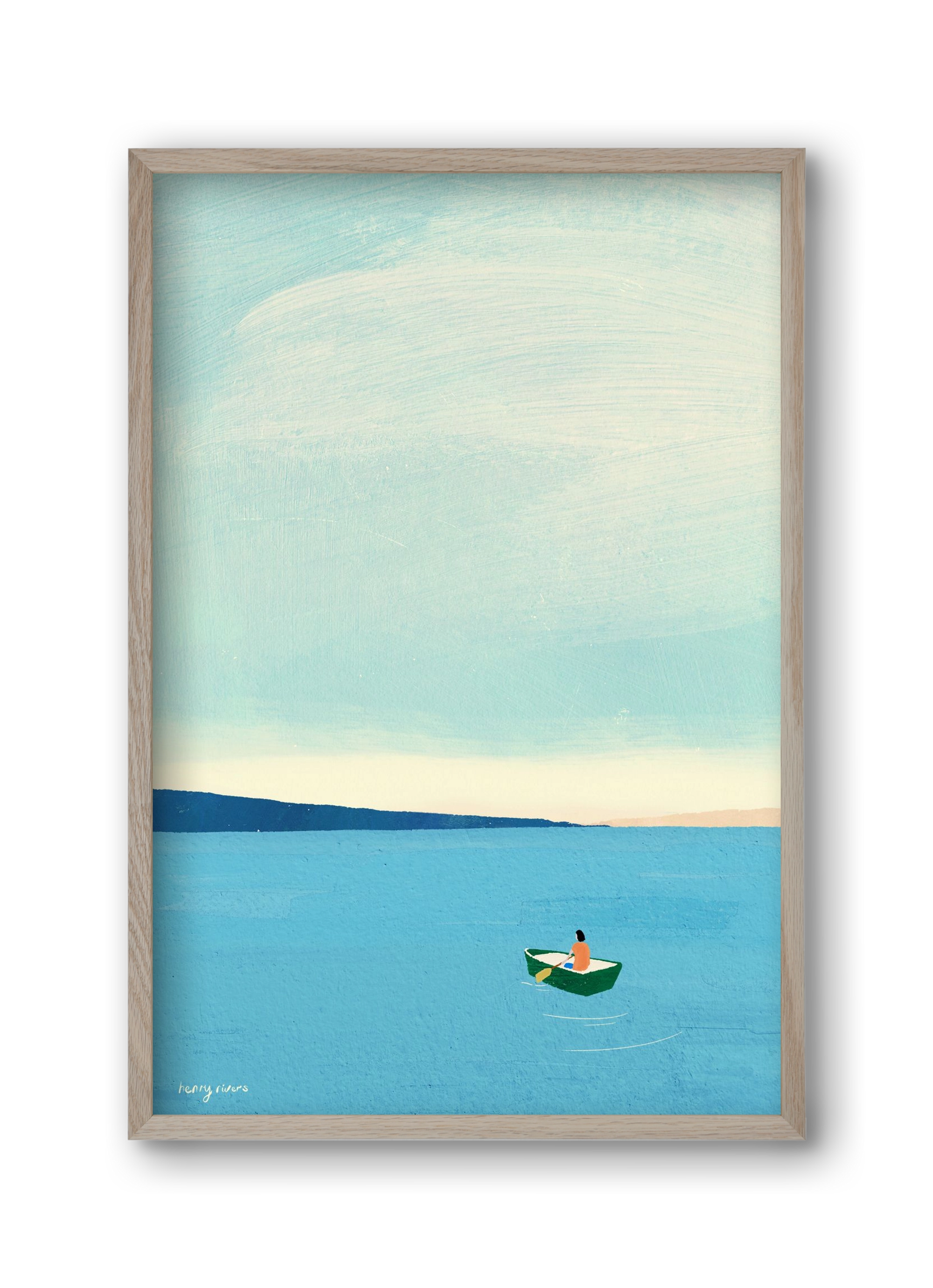 Drifting, 30x45 cm (30x45 cm), Tölgy keret