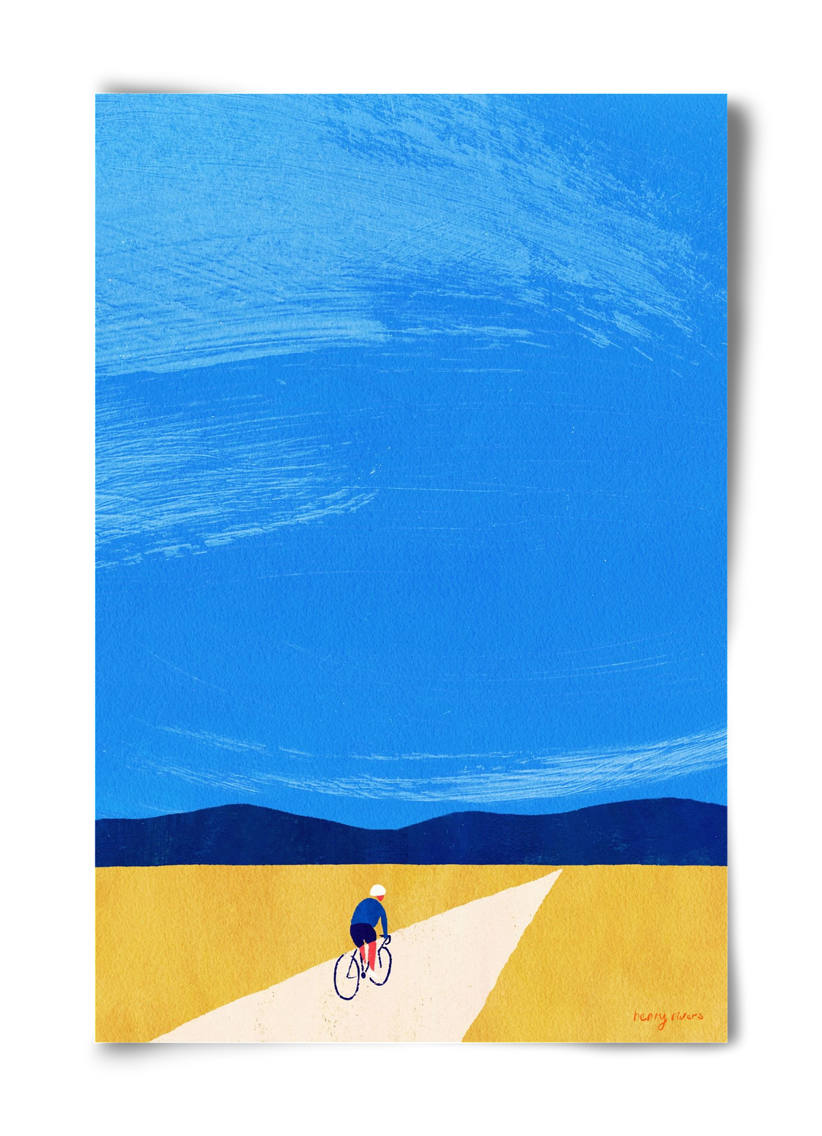 Open road, 40x60 cm, Keret nélkül