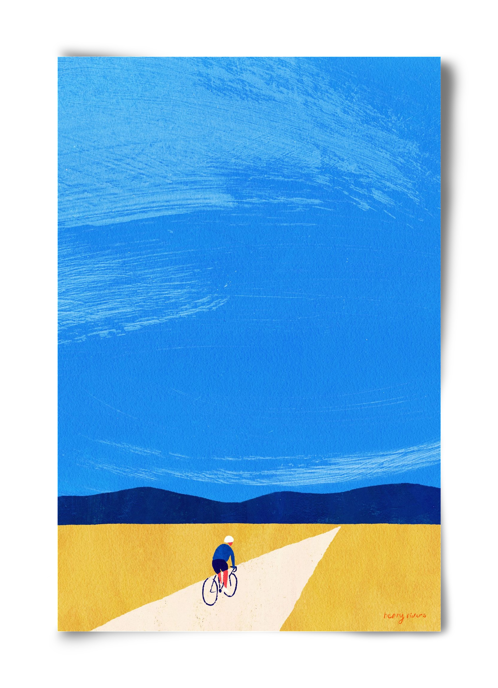 Open road, 40x60 cm, Keret nélkül