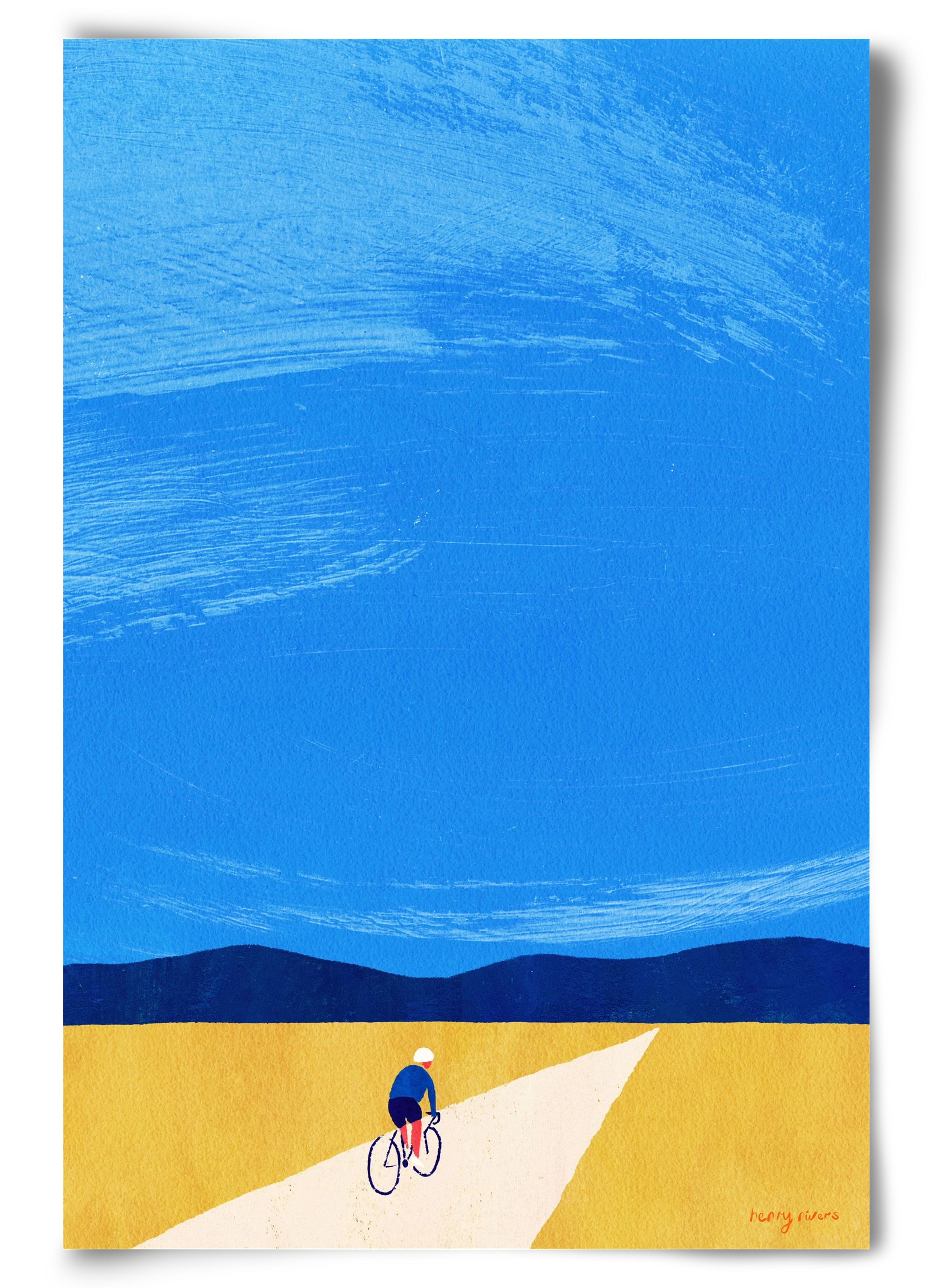 Open road, 60x90 cm, Keret nélkül