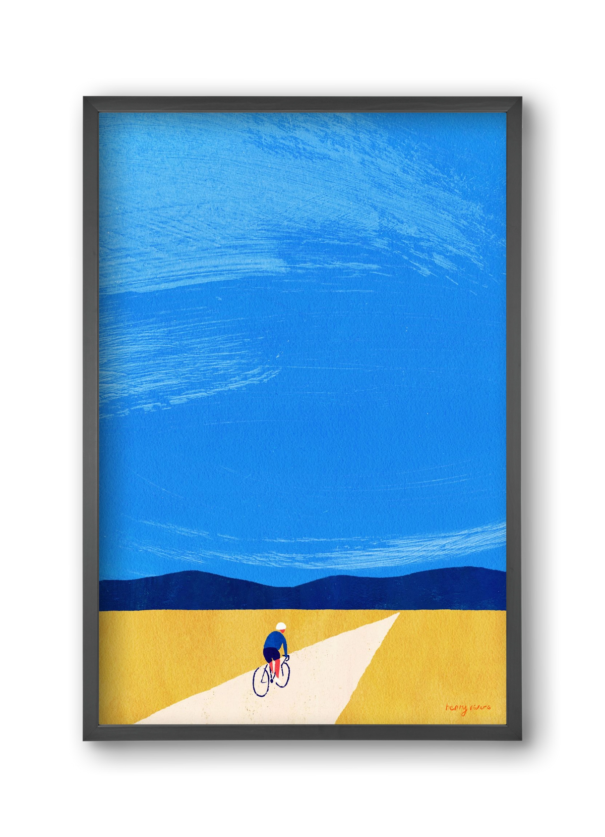 Open road, 30x45 cm (30x45 cm), Fekete keret