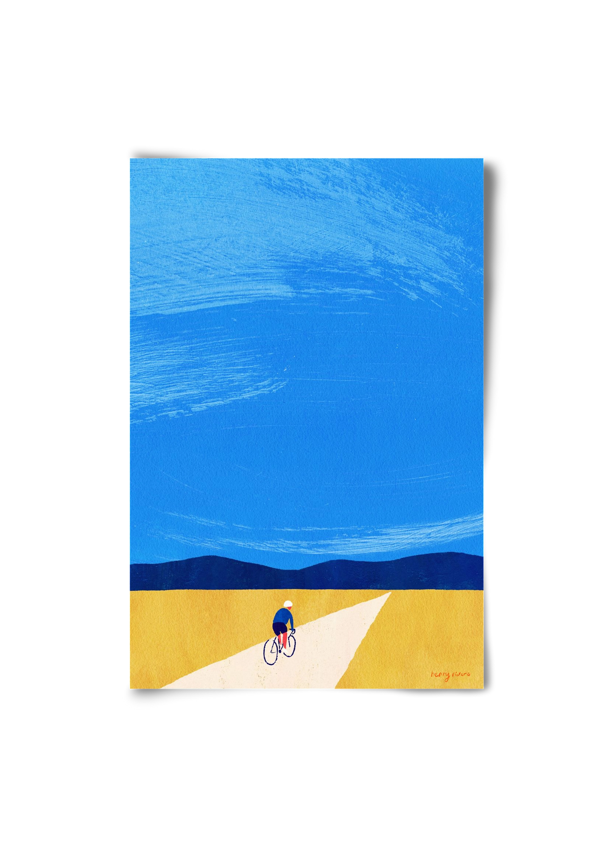 Open road, 20x30 cm, Keret nélkül