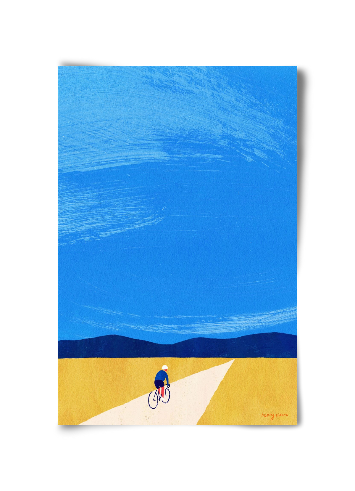 Open road, 30x45 cm, Keret nélkül